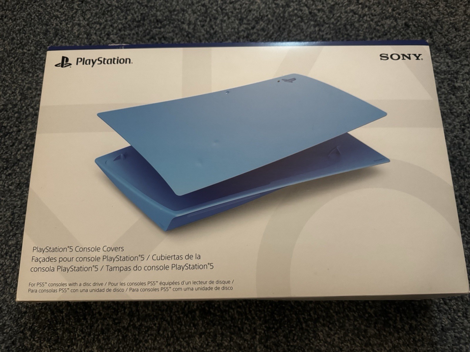 Sony PS5 Disc Drive Console Cover Starlight Blue Playstation 5 CFI-1000 NEW