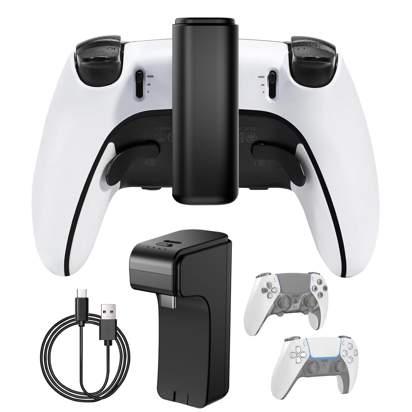 Ps-5 Controller Wireless Charger-Xhiver Portable Battery for DualSense,3500mA…