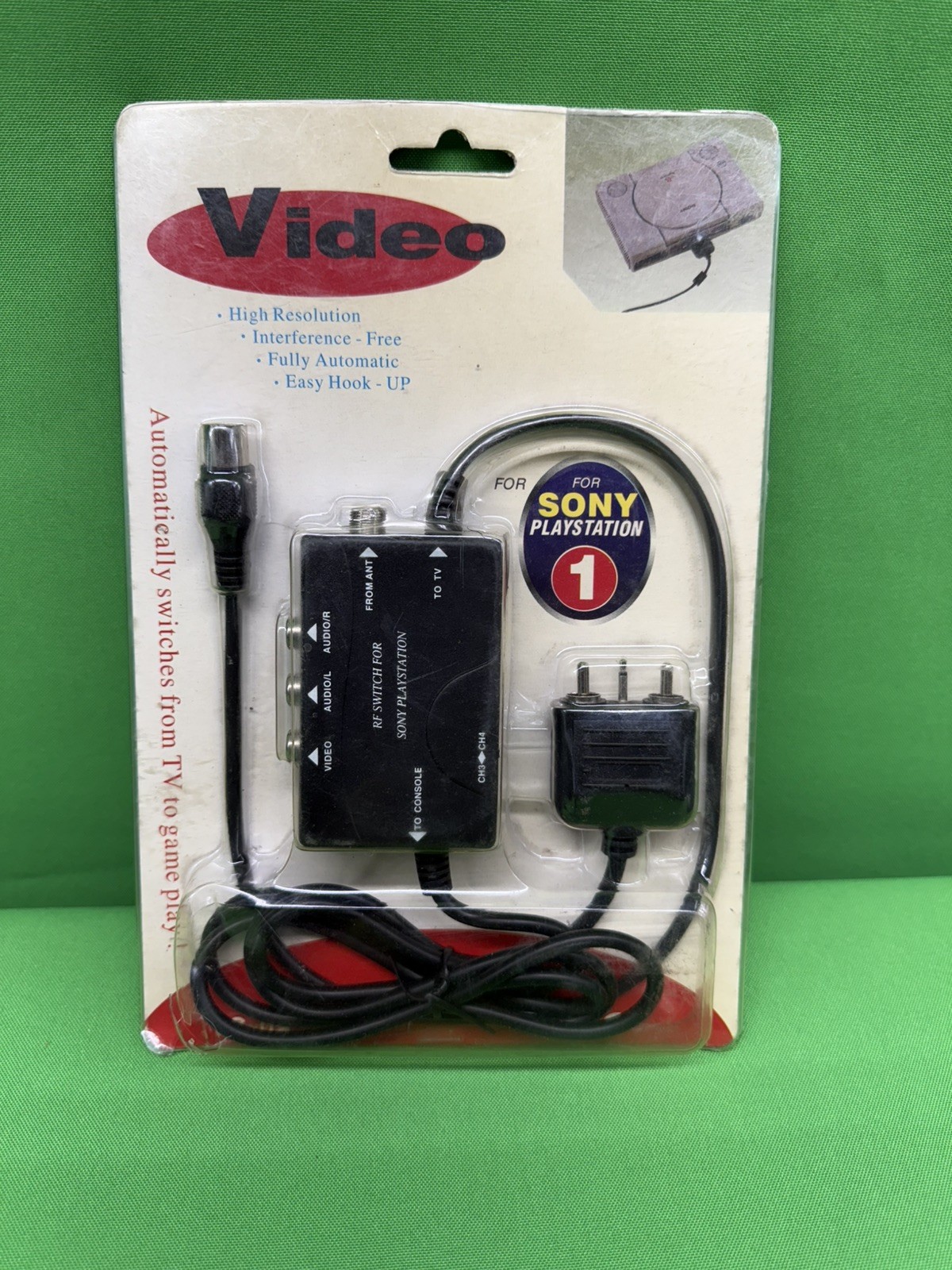 Vintage Adapter Video for Sony Playstation 1 (VS_09) AVS
