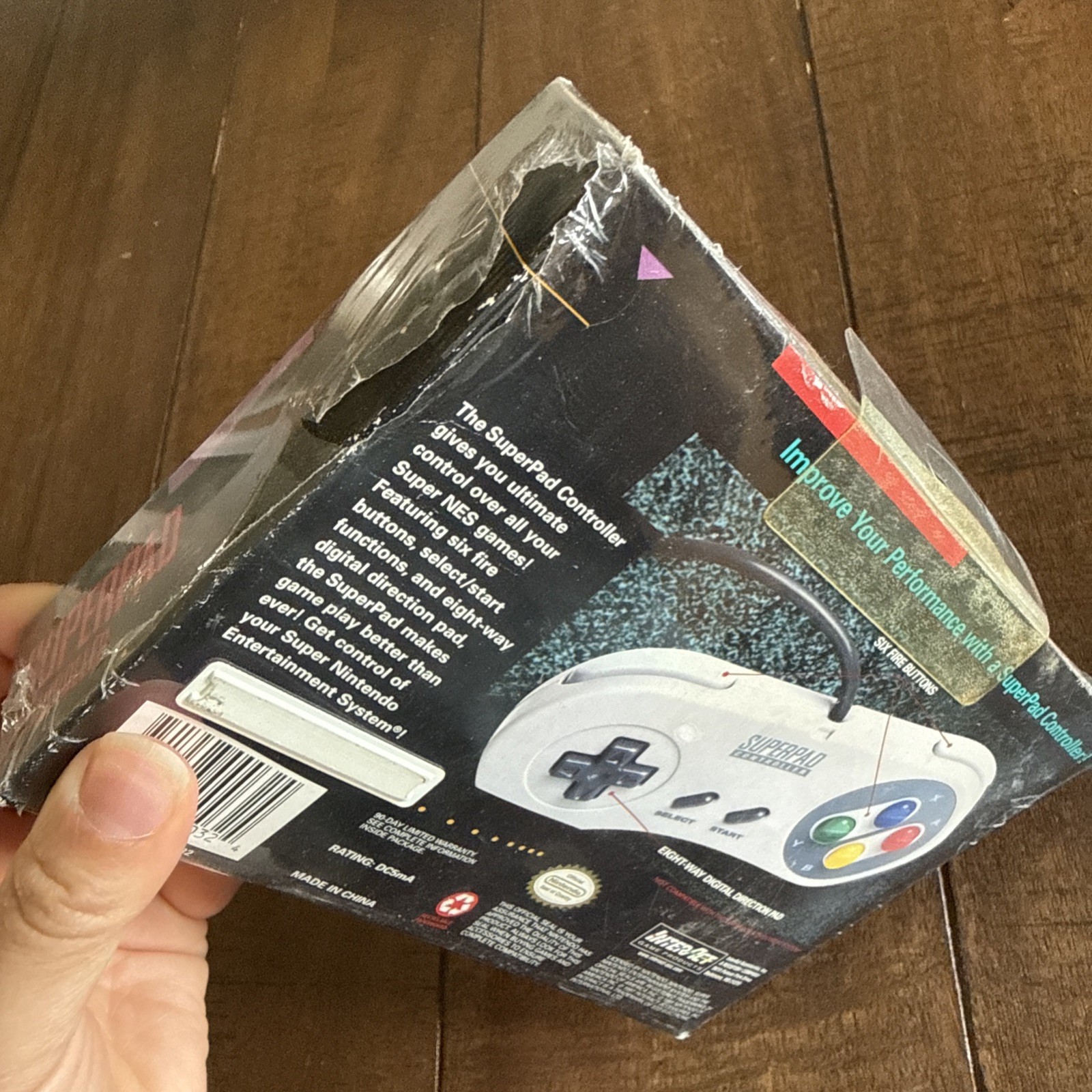 Superpad Controller | SNES Super Nintendo | InterAct NEW FACTORY SEALED Vintage