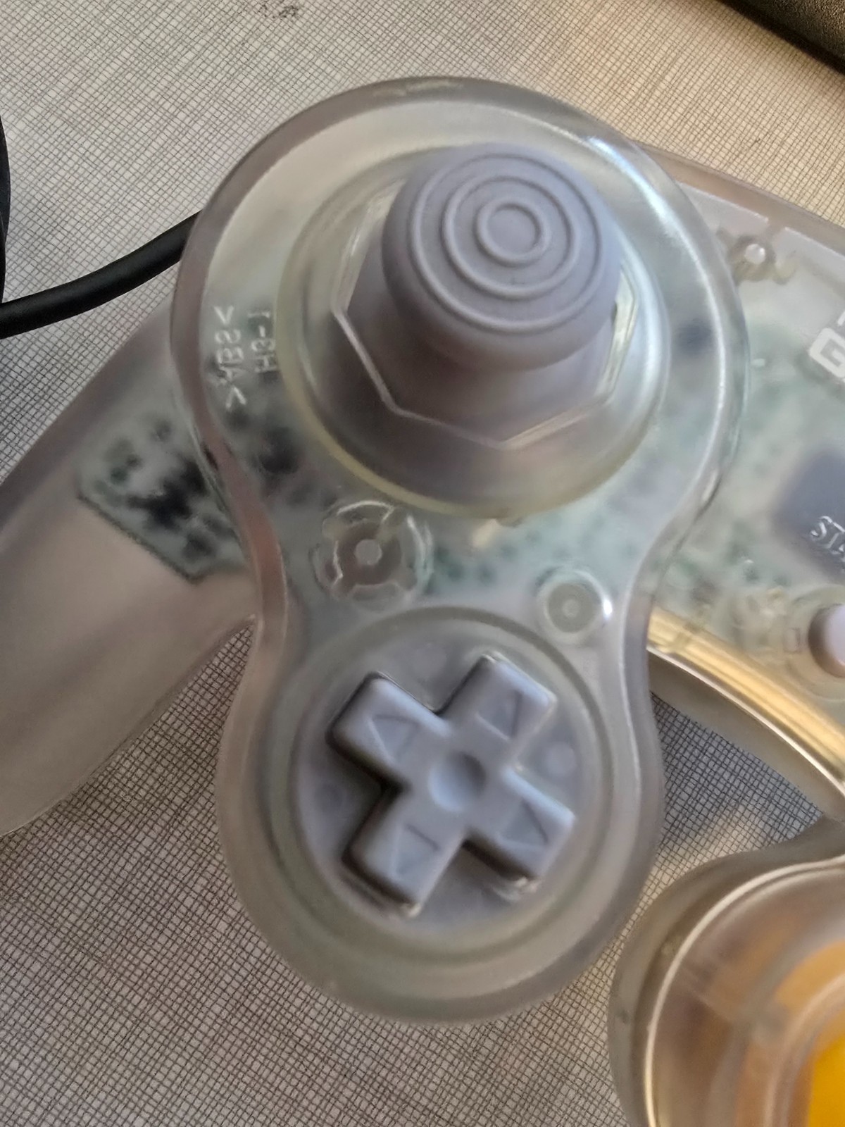 Gamecube controller CYSTAL Nintendo Official NTSC-J DOL-003 GC TESTED US SELLER