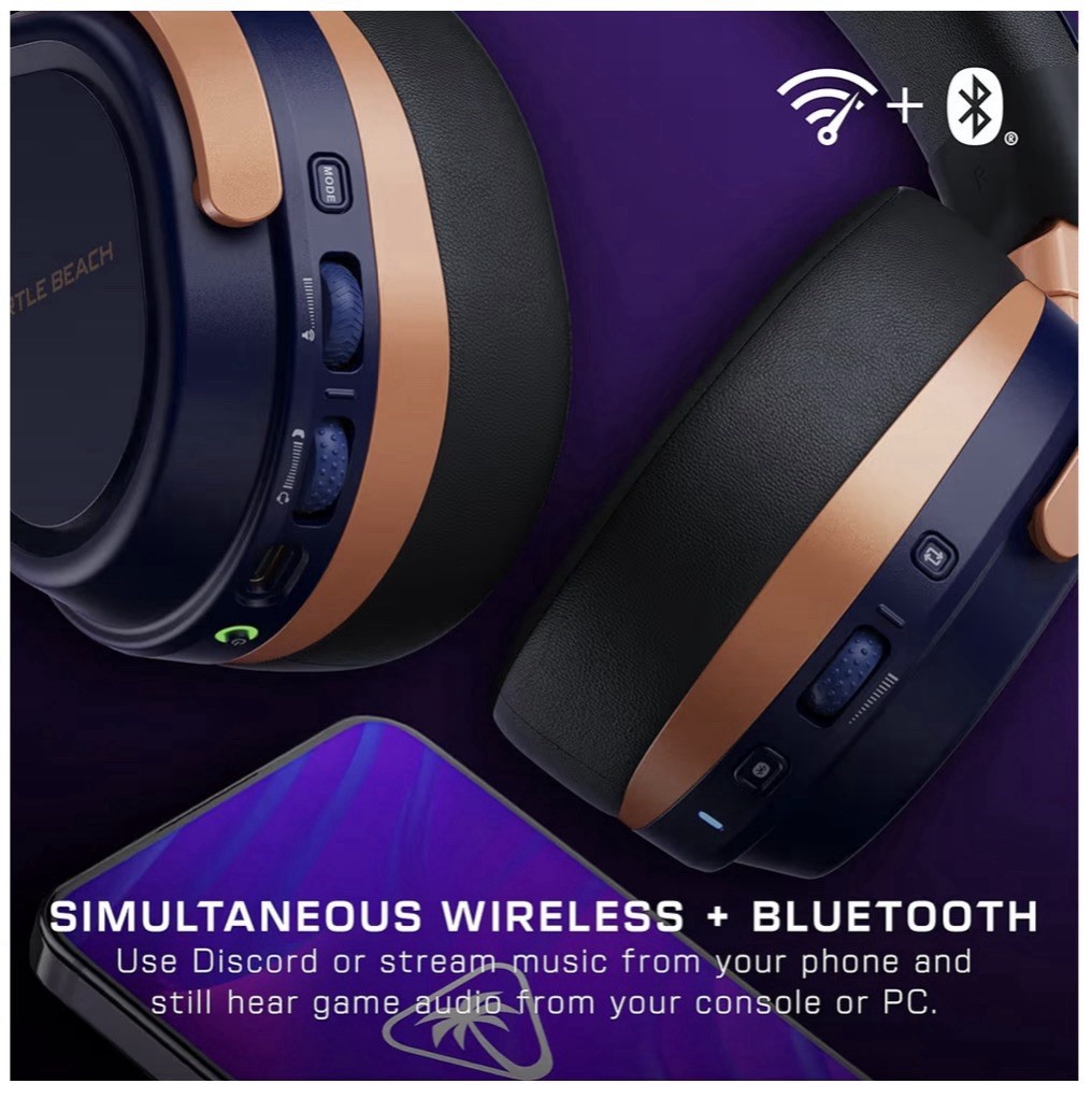 Turtle Beach Stealth 700 Gen 3 Wireless Multi platform Headset Cobalt New!