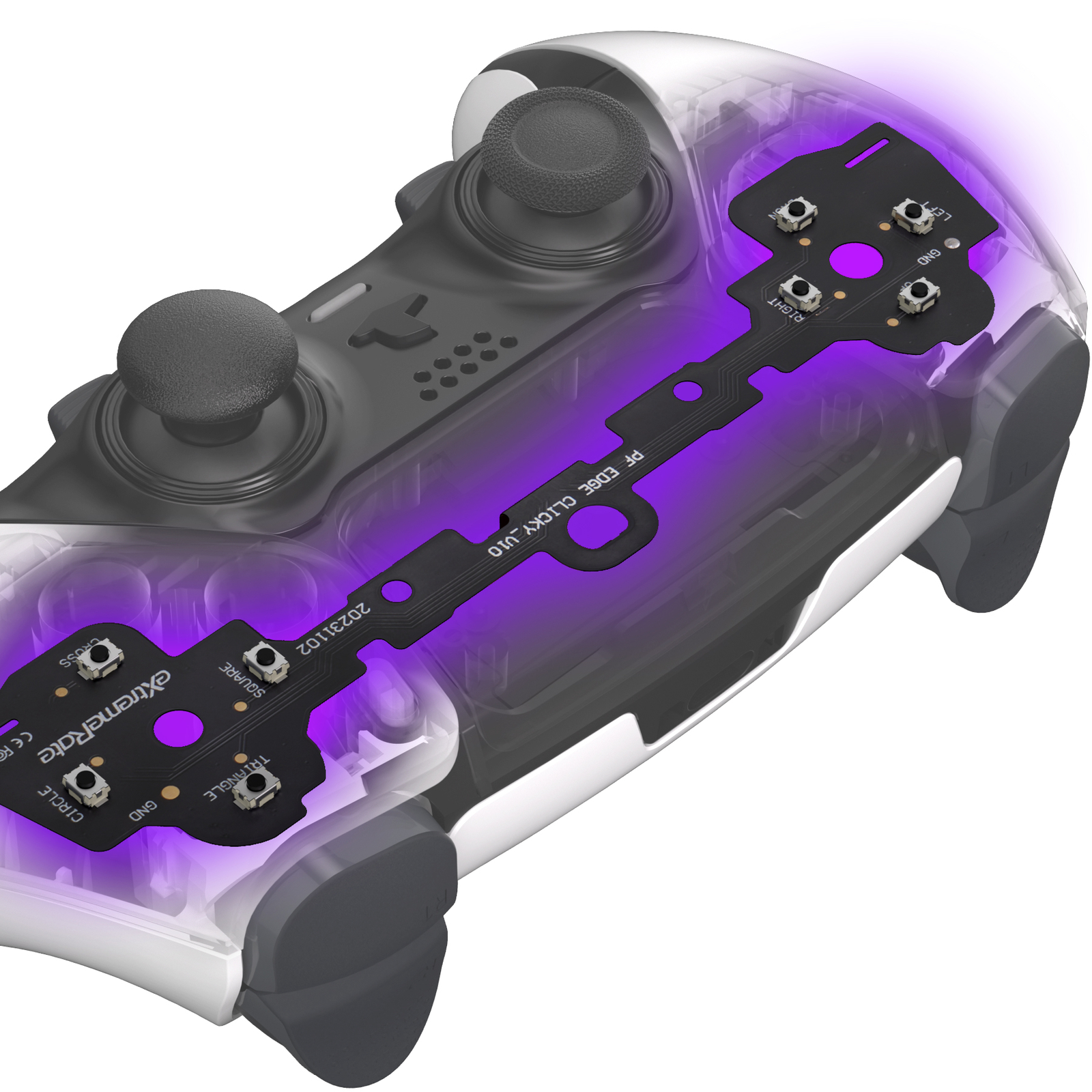 For PS5 Edge Controller Face Buttons Clicky Kit Tactile Dpad Action Buttons Kit
