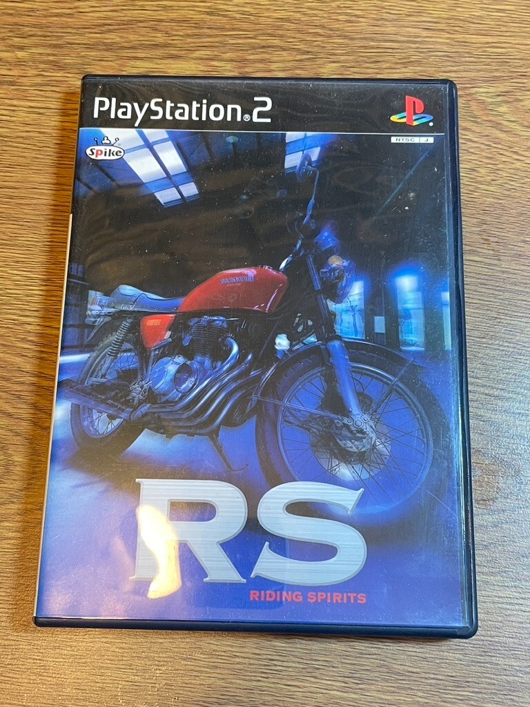 Riding Spirits PS2 Sony PlayStation 2 Bimboosoft Spike Japan NTSC-J Motorcycle