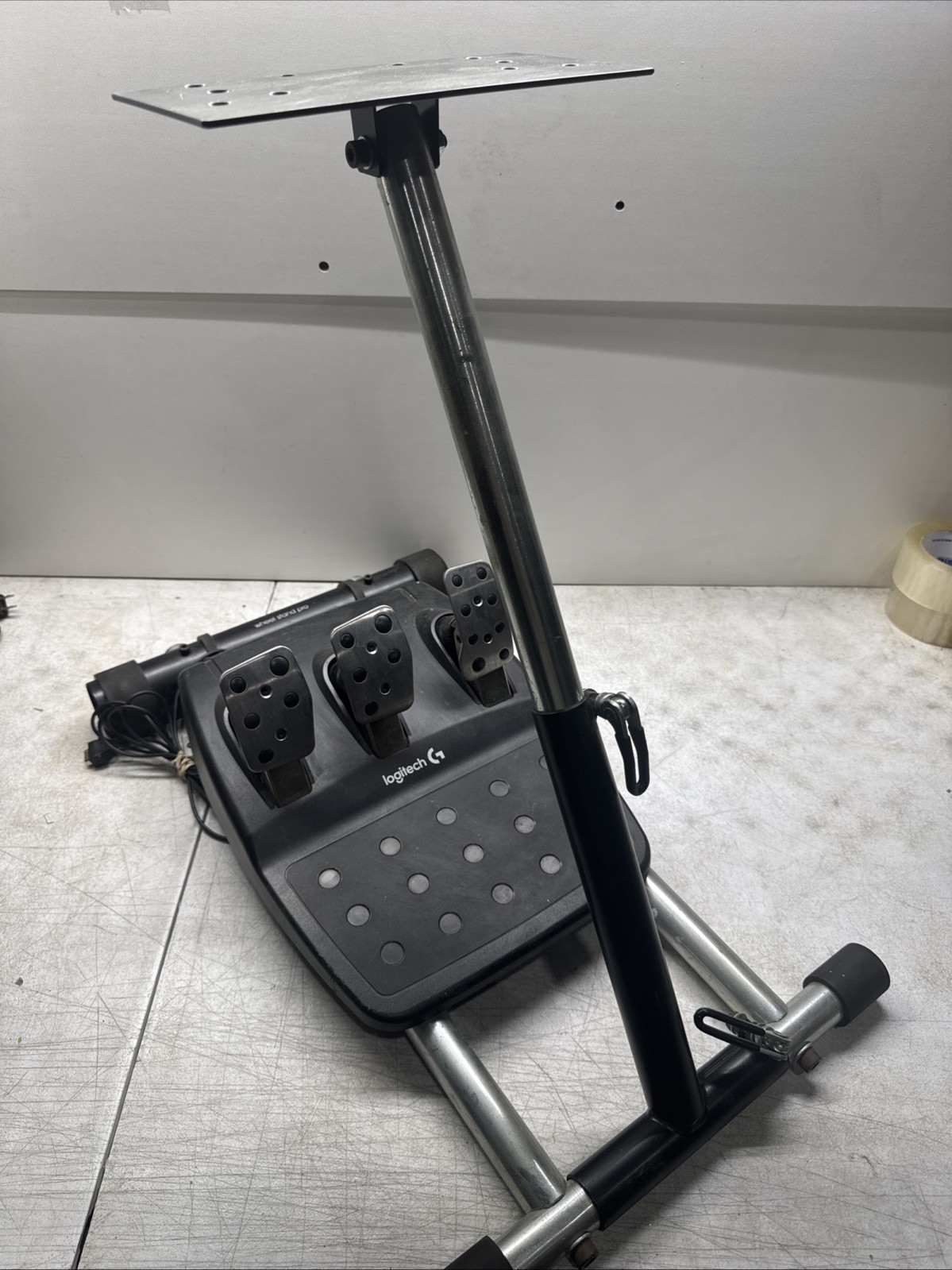 Logitech G29 G920 G923 Driving Force Racing Game Pedals 3-Pedal Unit & Stand