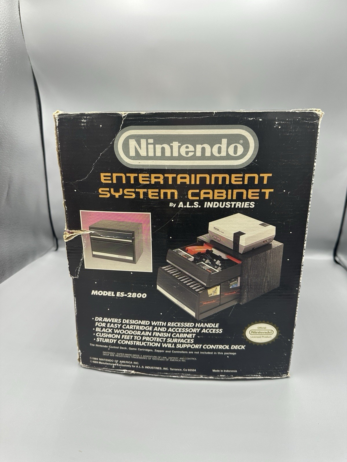 Entertainment System Cabinet (Nintendo NES) NEW ALS A.L.S ES-2800