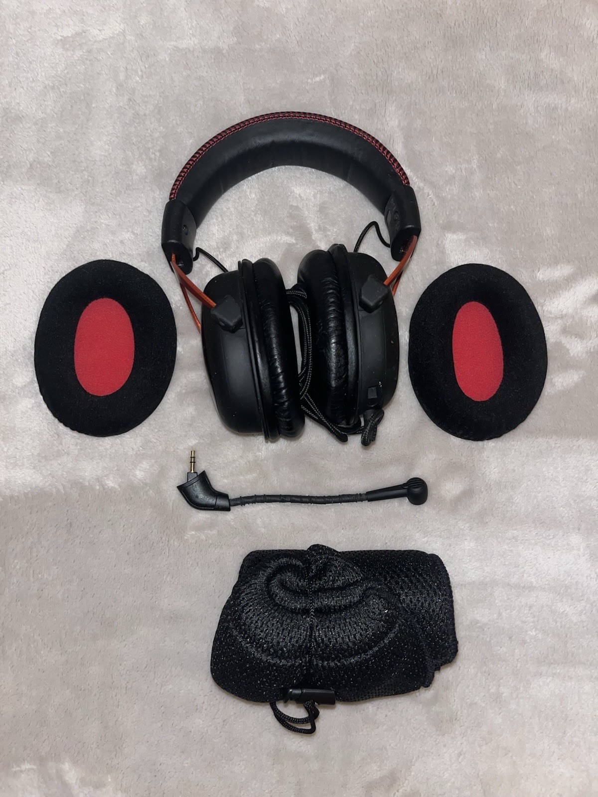HyperX Cloud II Wired Over-Ear Gaming Headset Black and Red