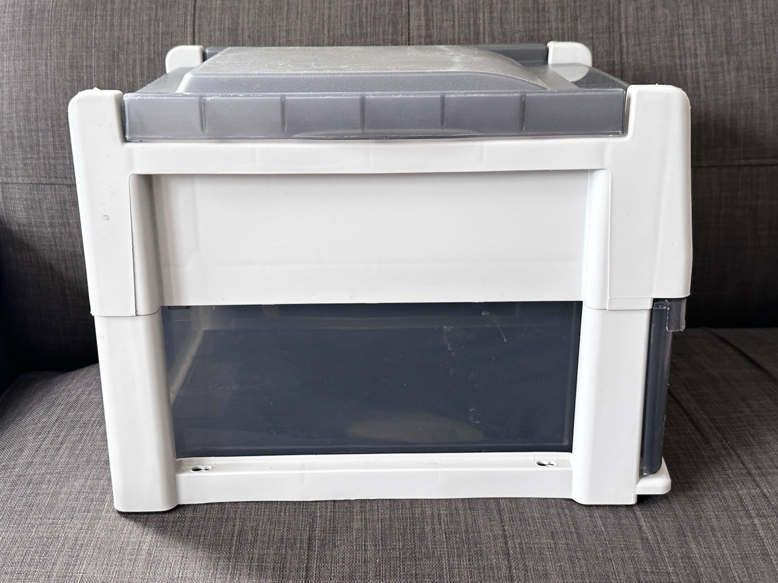 Iris TG-47 Video Game Storage Bin Cart Caddy Nintendo Playstation N64 Gaming