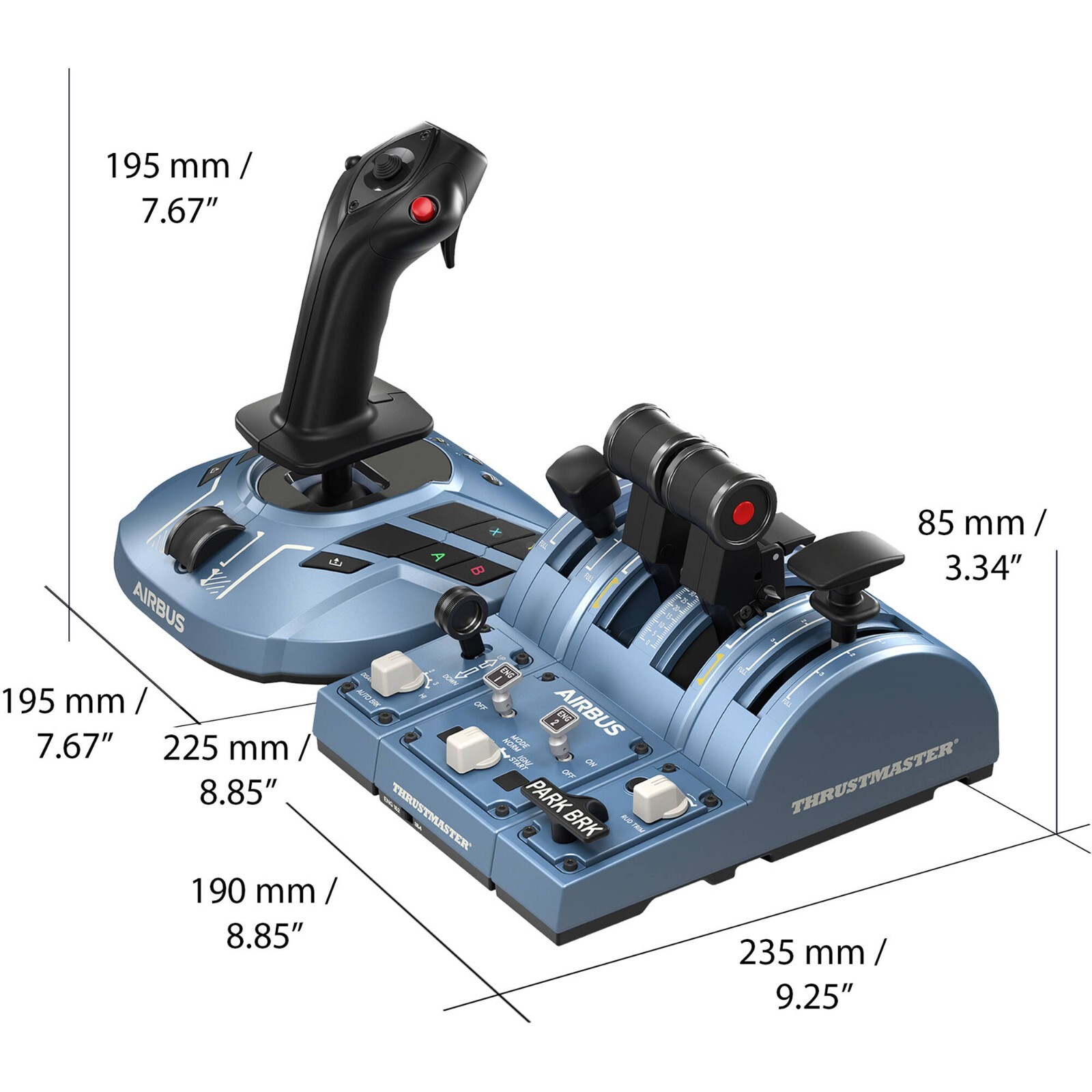 Thrustmaster TCA Captain Pack X Airbus Edition for Xbox One, S|X & PC