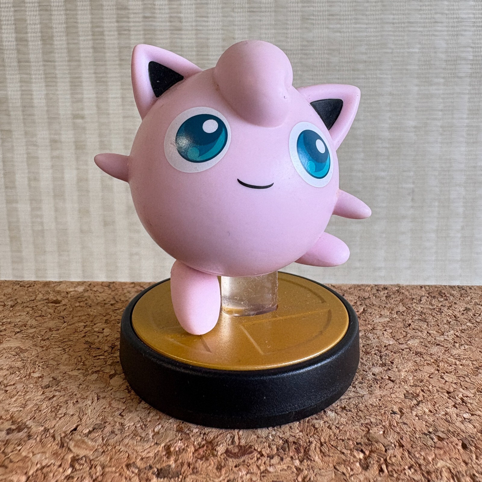 Nintendo Amiibo Jigglypuff Super Smash Bros Series 3″ Pokemon Figure 3DS Wii U