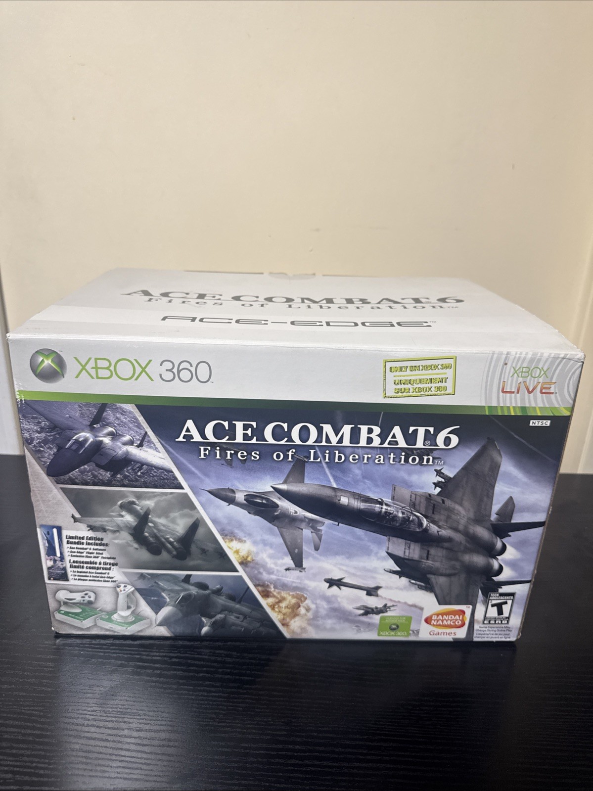 Ace Combat 6 Ace – Edge Flight Stick Controller Xbox 360 (See Pictures)
