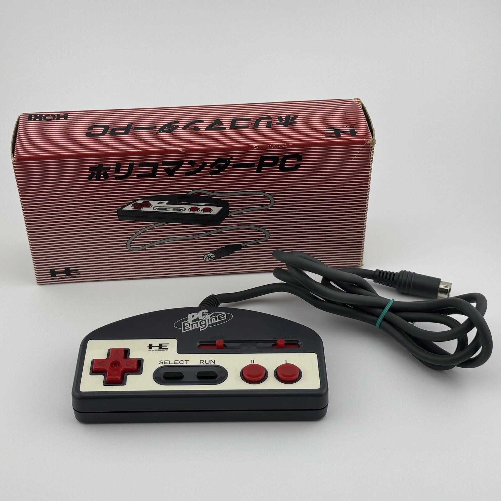 NEC PC Engine Hori Commander PC Controller In Box CIB HJ-13 Japan | US SELLER
