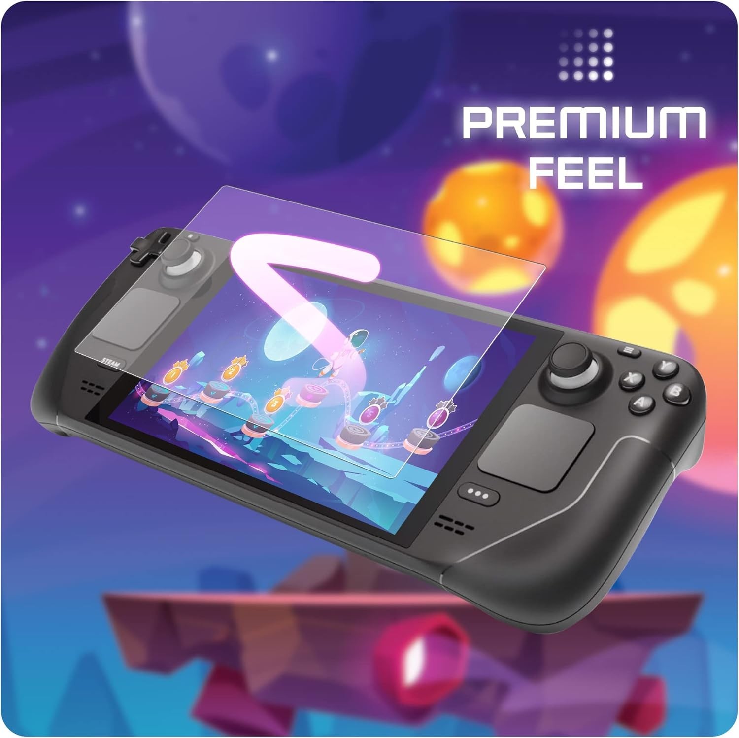 Matte Tempered Glass Protector for 7″ Screen – Anti-Glare