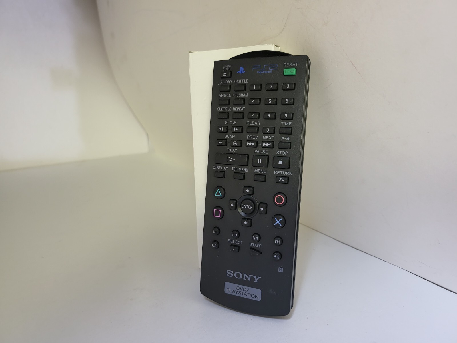 NEW OEM Sony PlayStation 2 PS2 DVD Remote Control for SLIM ONLY Built in IR #19E