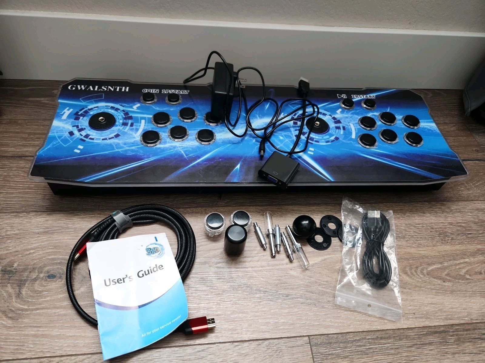 GWALSNTH 3D Pandora Box 18S Pro Arcade Games Console 10000 in 1 HD Video Games