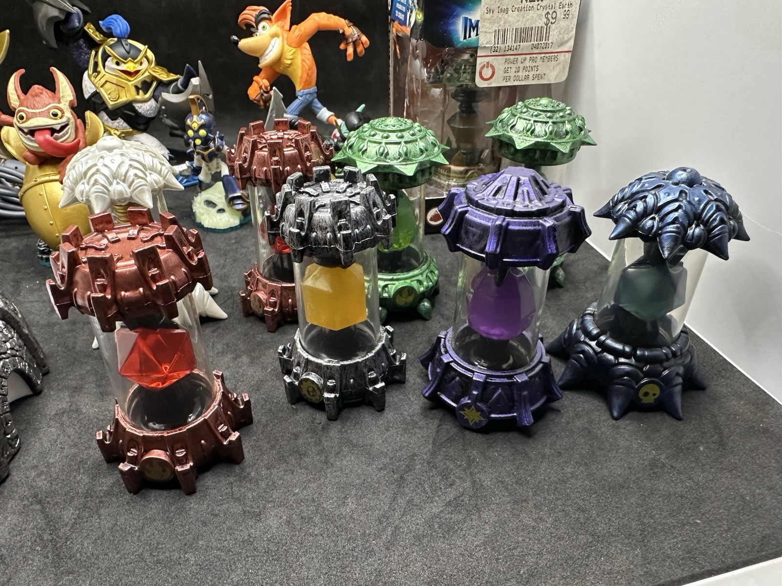 Skylanders Imaginators Lot Crash Portal 9 Creation Crystal 6 Figs SL GIANTS GAME