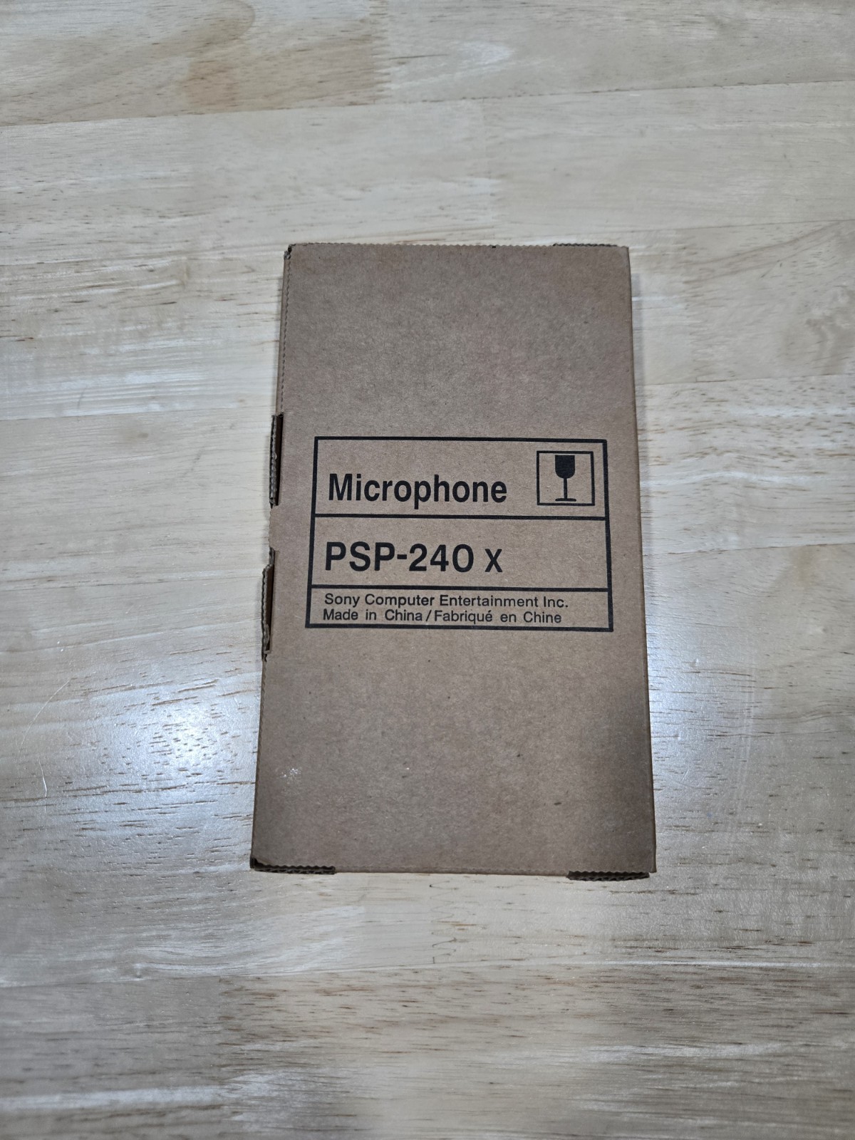 New In Box PSP Microphone PSP-240 Sony Mic Accessory for PSP-1000 2000 3000 CIB