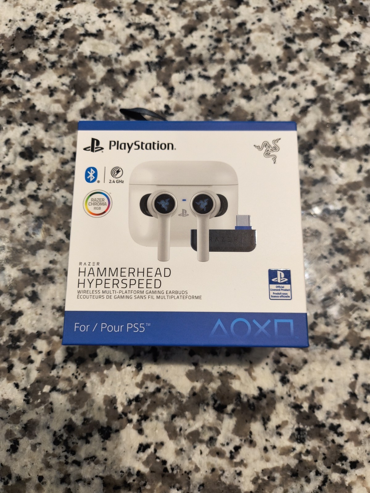 Razer Hammerhead Hyperspeed wireless Multi-Platform Gaming Earbuds ps5