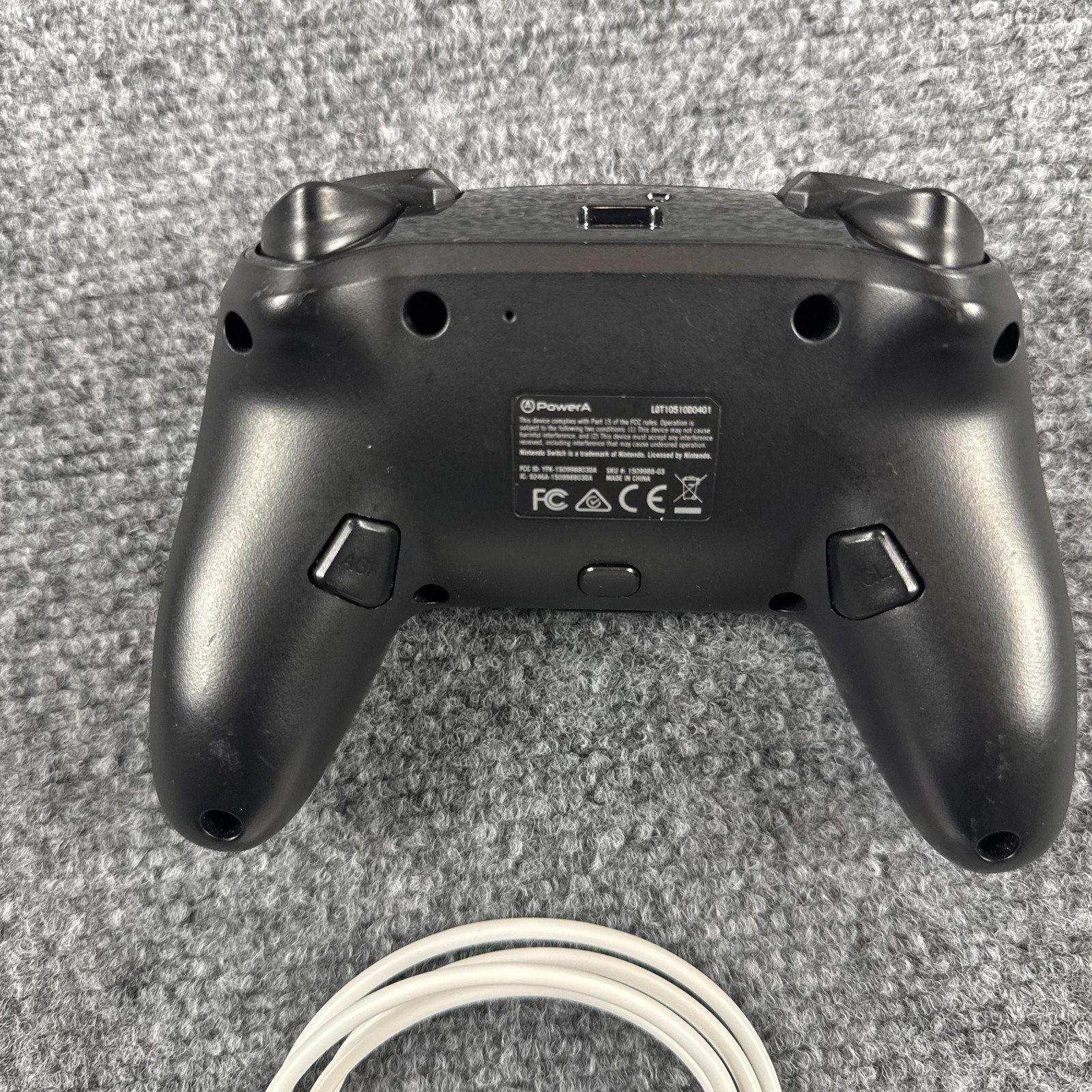 PowerA Nintendo Switch Wireless Controller Black 1509683-03 USB-C Bluetooth