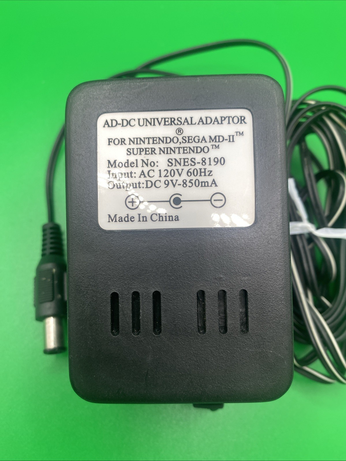 3-in-1 Universal Adapter For Nintendo SEGA MD II Super Nintendo TESTED