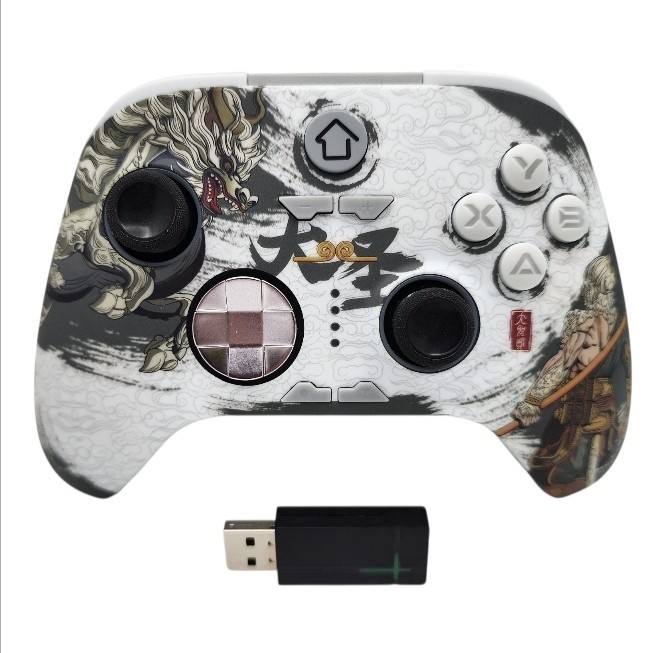 EasySMX X15 Wireless Controller RGB Hall Effect PC Switch Android w/ USB Fob