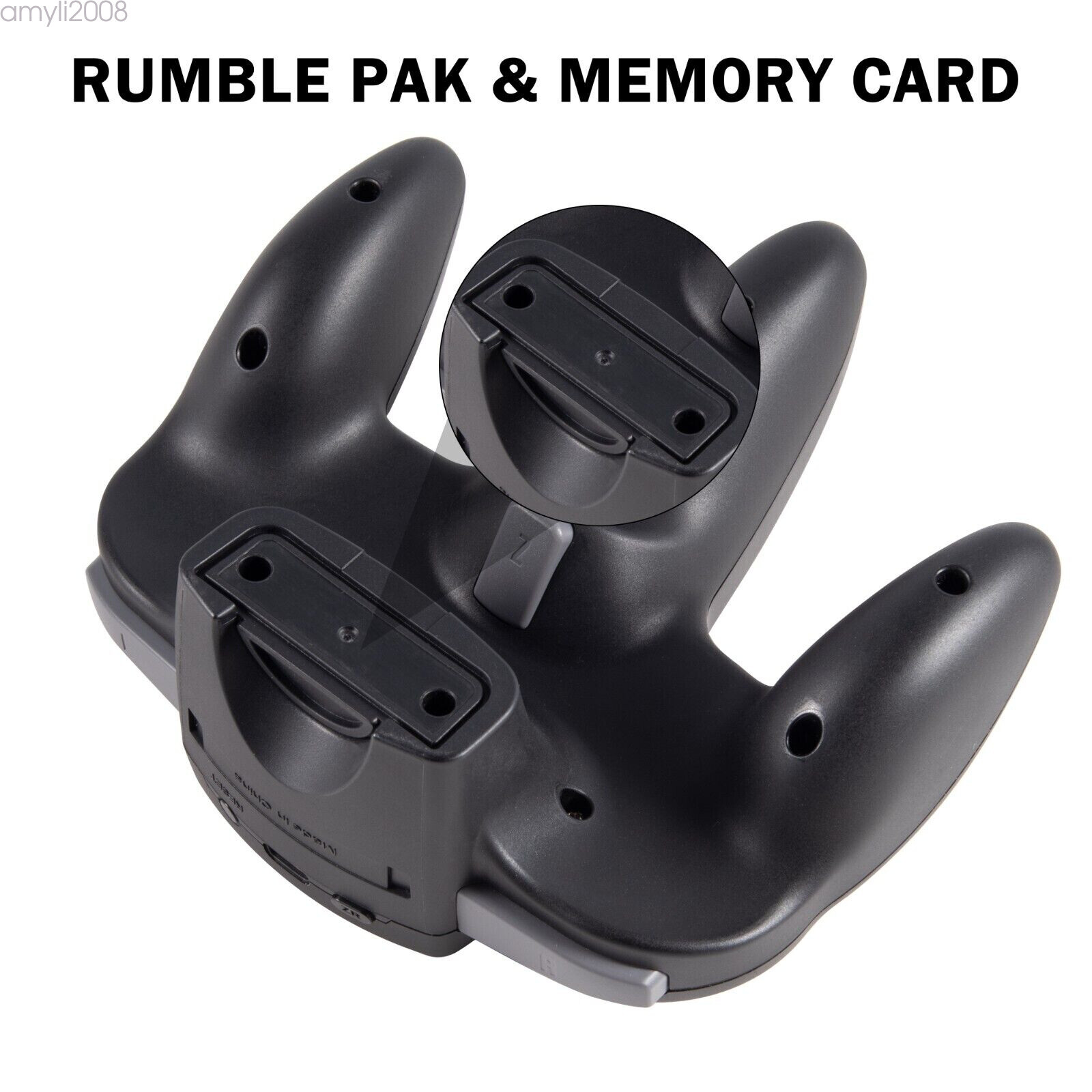 2.4G Wireless N64 Controller for Nintendo Switch PC Mac Windows/N64 w/Rumble Pak