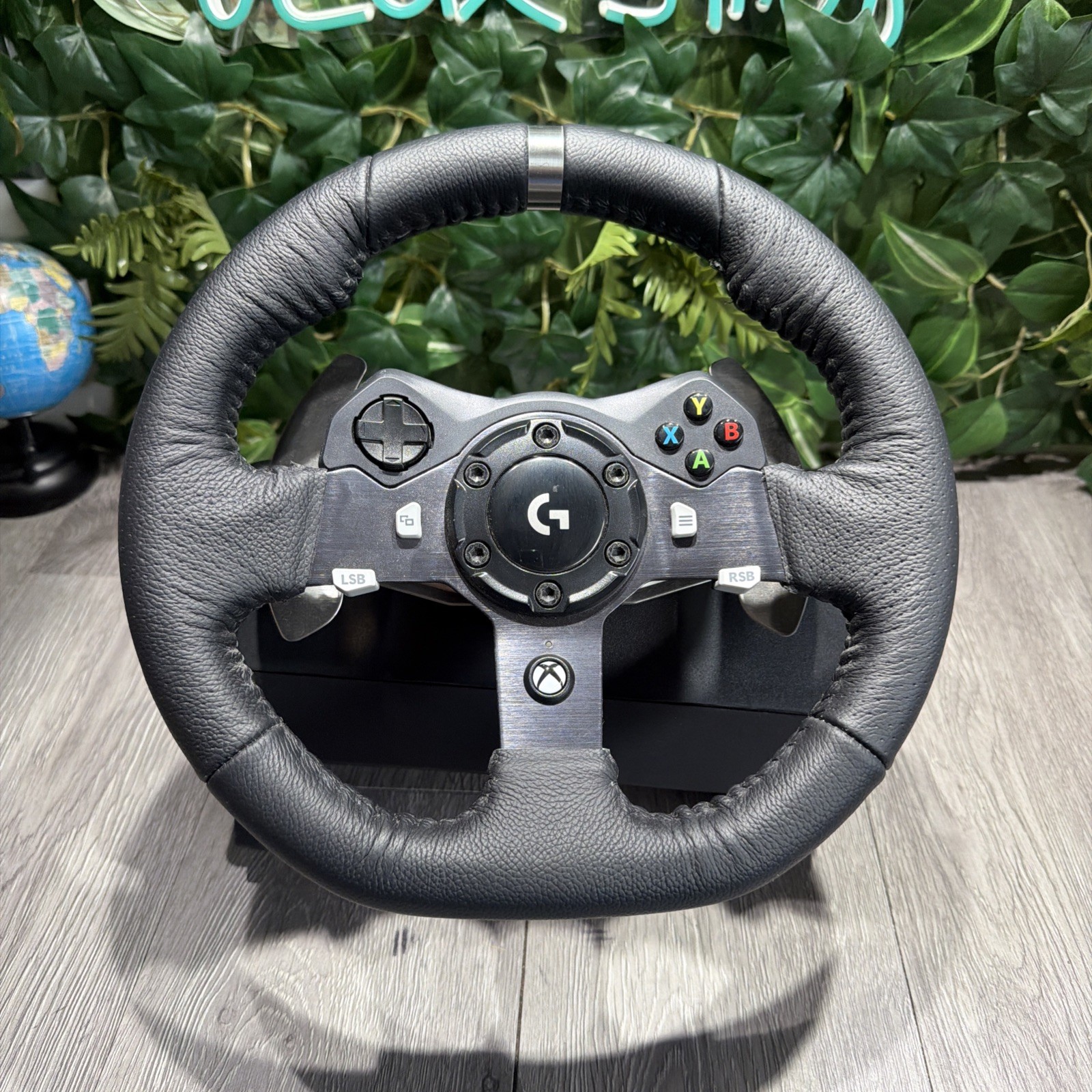 Logitech – G920 Driving Force Racing Wheel ONLY Xbox & PC READ