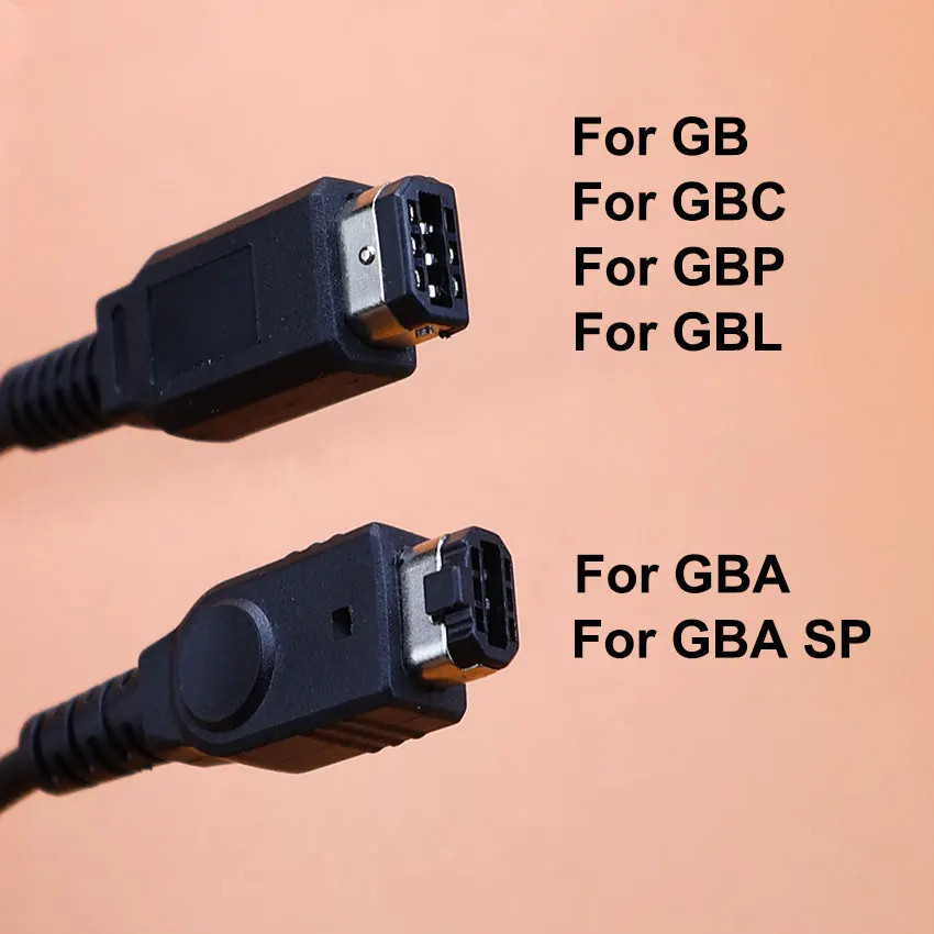 GameBoy Advance Link Cable 2 Player Connector GBA GBC GBP GBL Console PVC Wire