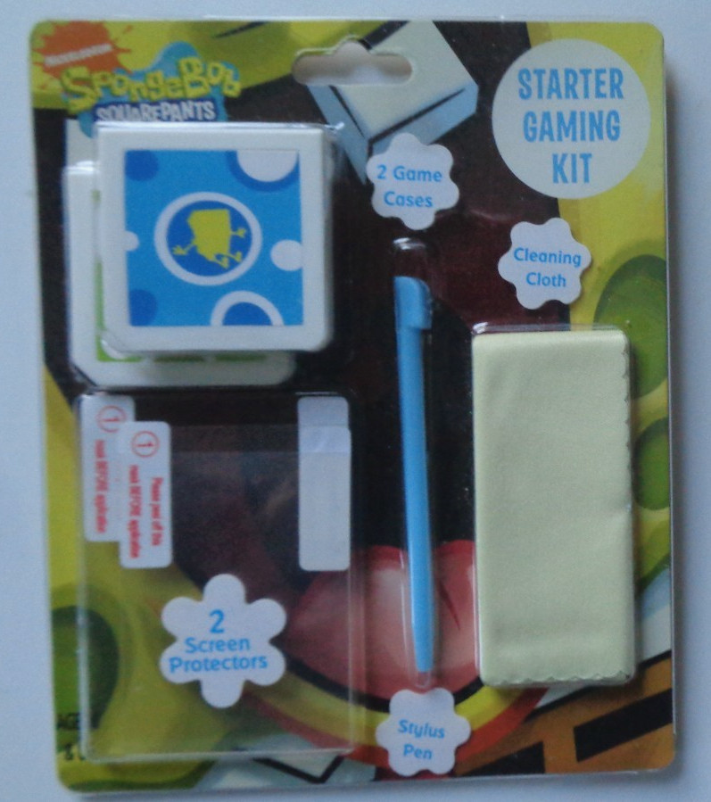 SpongeBob SquarePants Starter Gaming Kit DSL/DSi Nickelodeon NEW