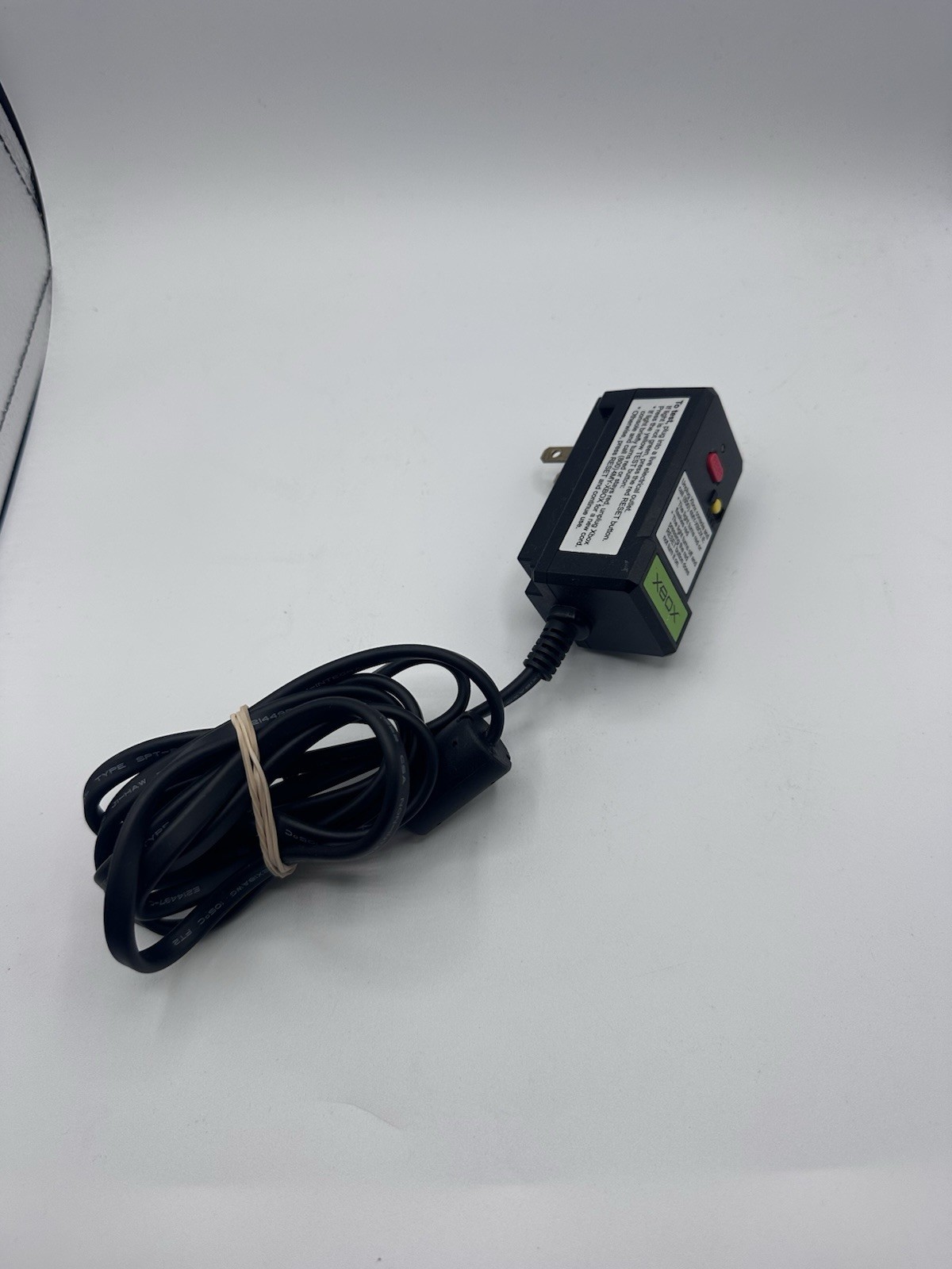 Original Microsoft OEM Xbox Protection Power Cord AC Adapter Cable X800563-100
