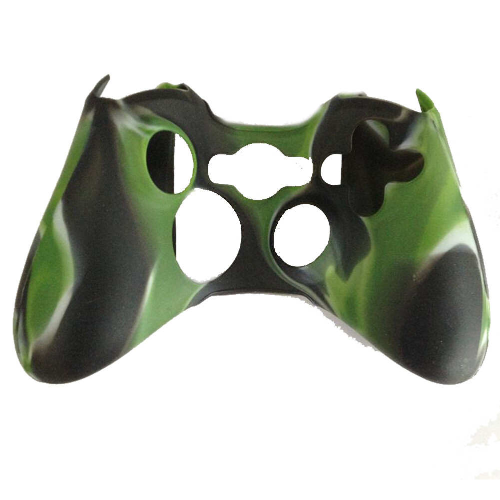 Skin Protective For Xbox 360 Controller 2 Packs Soft Silicone Gel Case Cover