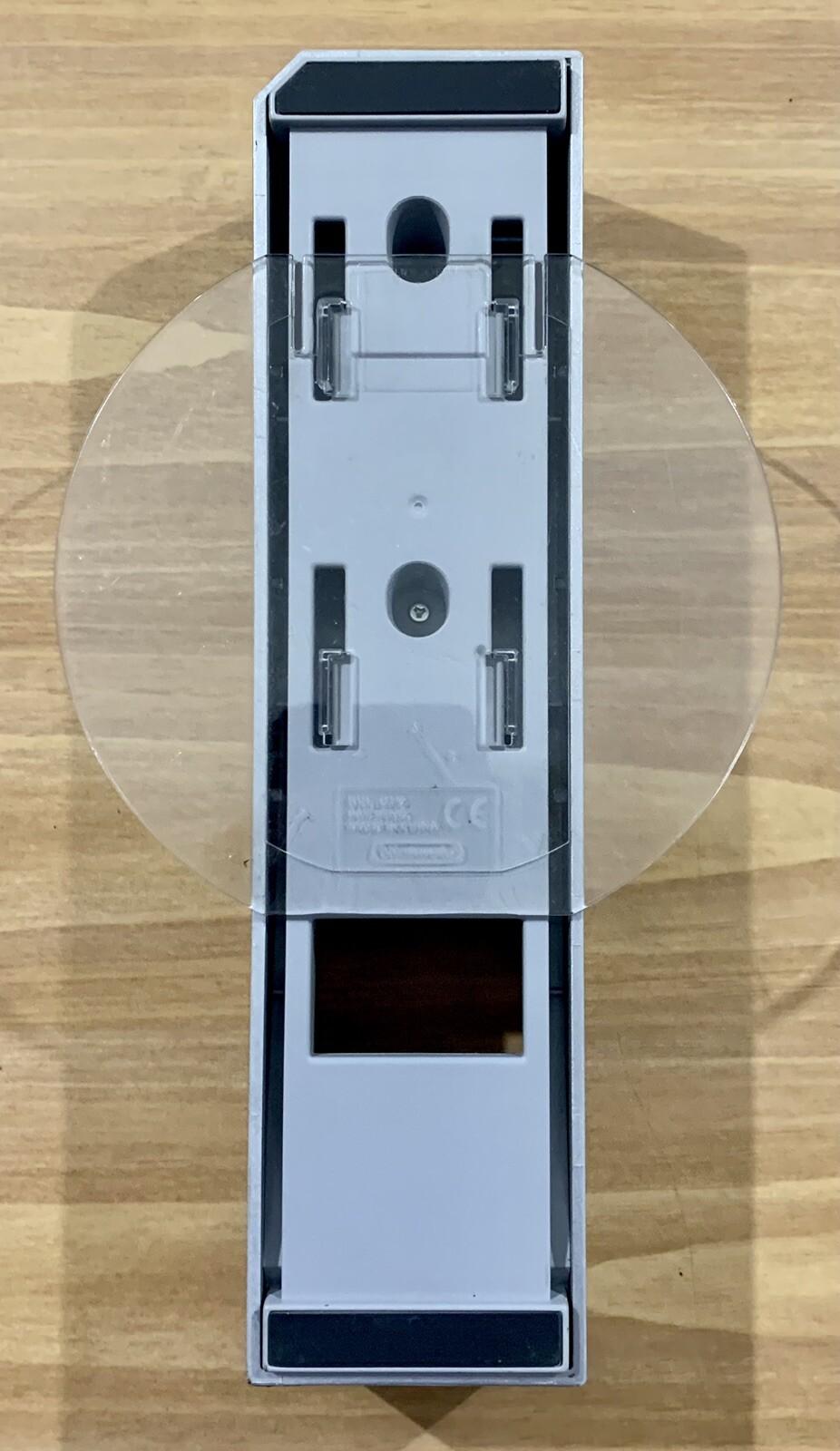 Nintendo Wii ~ Stand ~ Gray ~ Cleaned ~ Clear Disc Included ~ 2000s ~ !L⚪️⚪️K!
