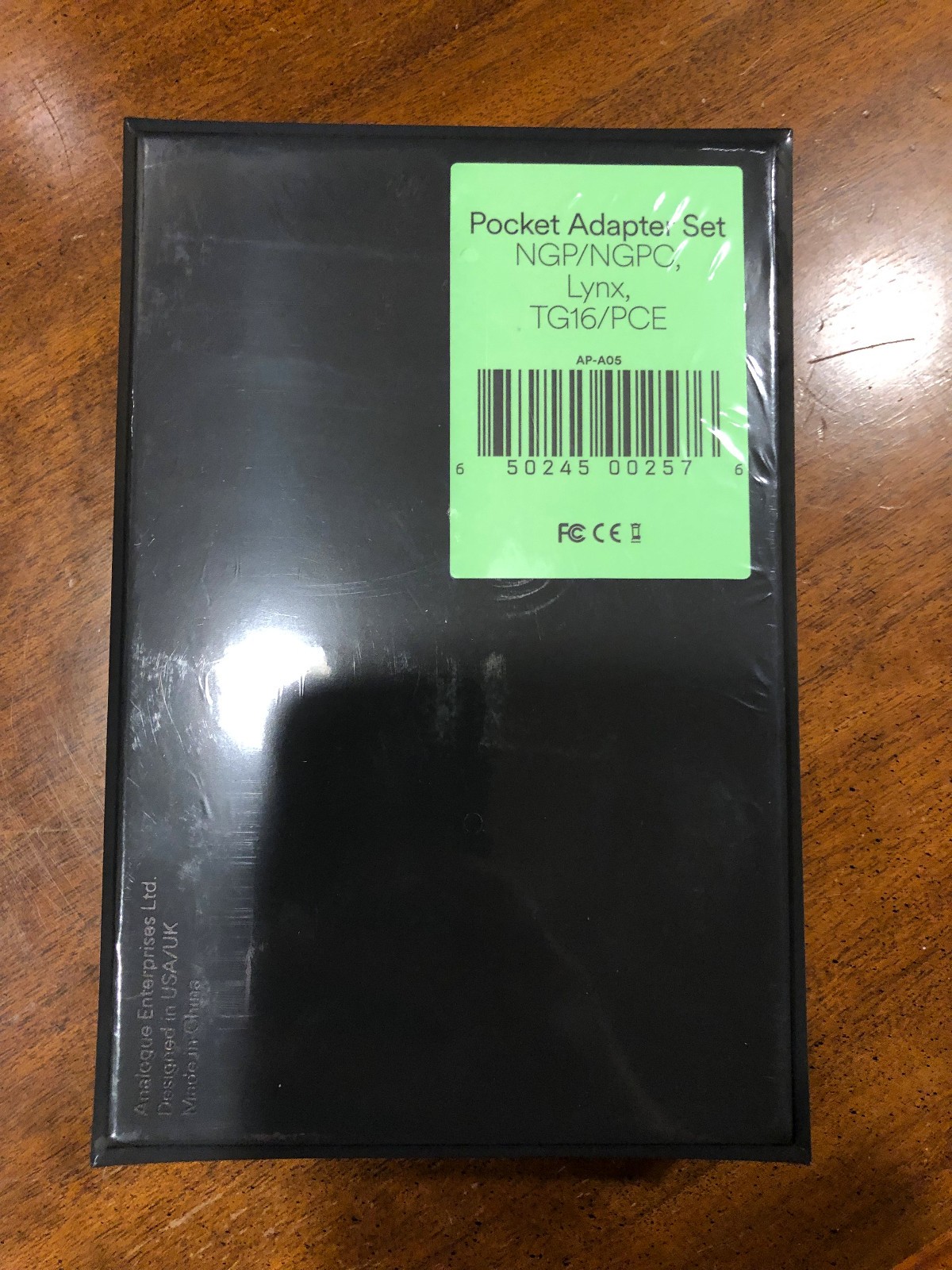 Analogue Pocket Adapter Set NGP/NGPC Lynx TG16/PCE AP-A05 New, Sealed