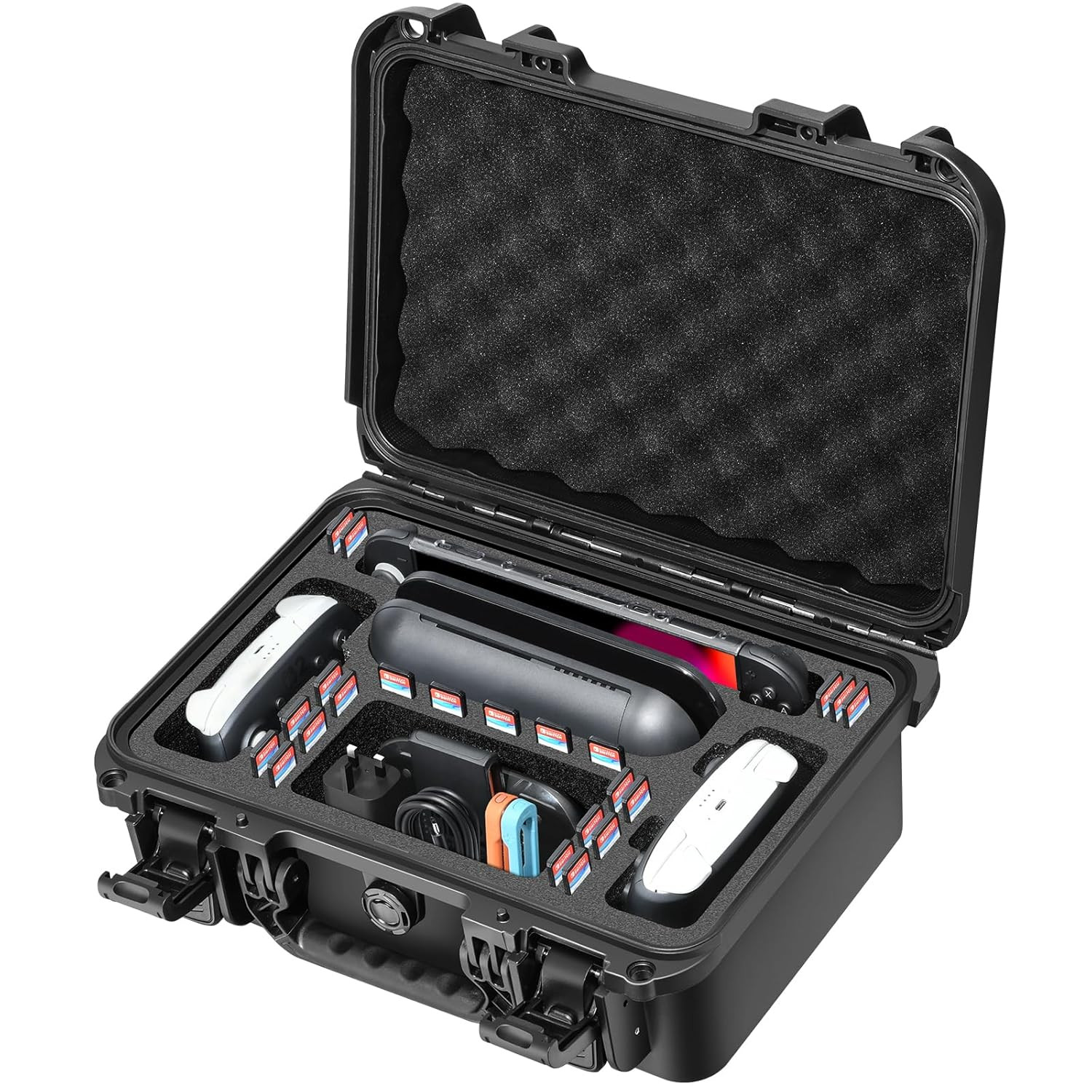 Carrying Case for Nintendo Switch 2: Extra Large Capacity | Ip67 Waterproof | De