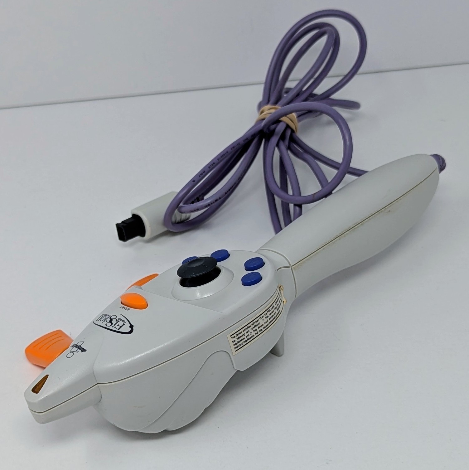 Sega Dreamcast Fission Interact Fishing Rod Controller – Tested & Working!