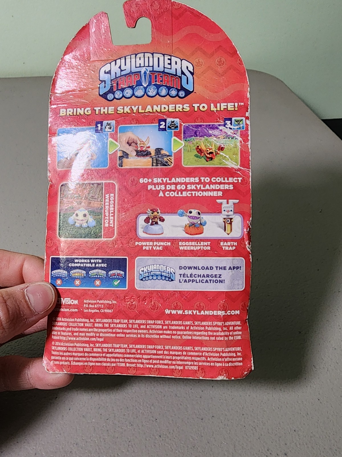 Skylanders Trap Team: Eggsellent Weeruptor – Spring Edition New Sealed *READ*