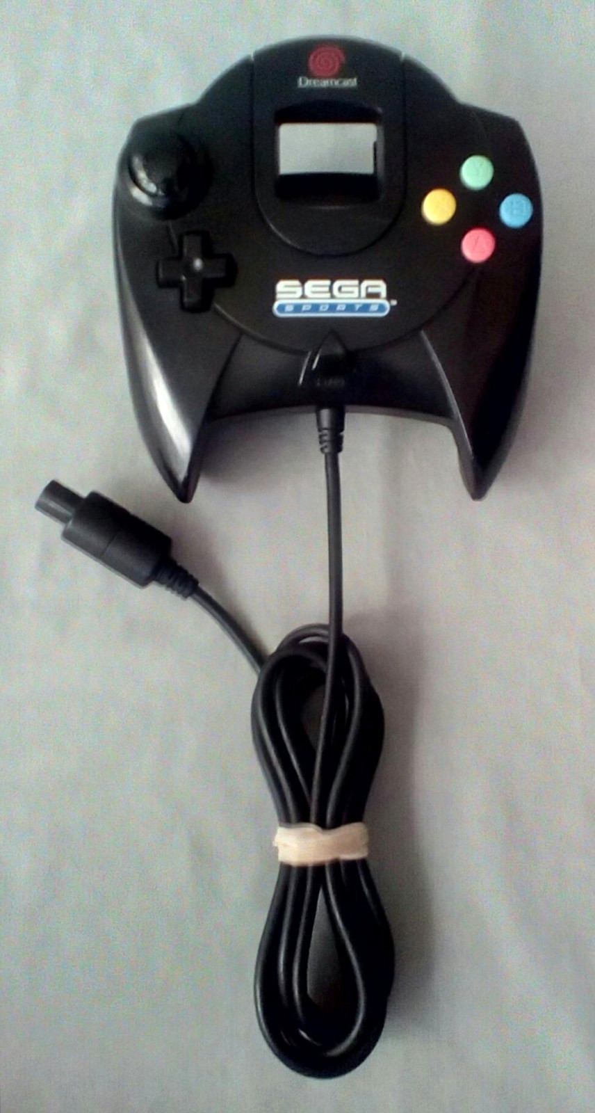 OFFICIAL OEM SEGA DREAMCAST BLACK SPORTS EDITION HKT-7700 CONTROLLER WORKS GREAT