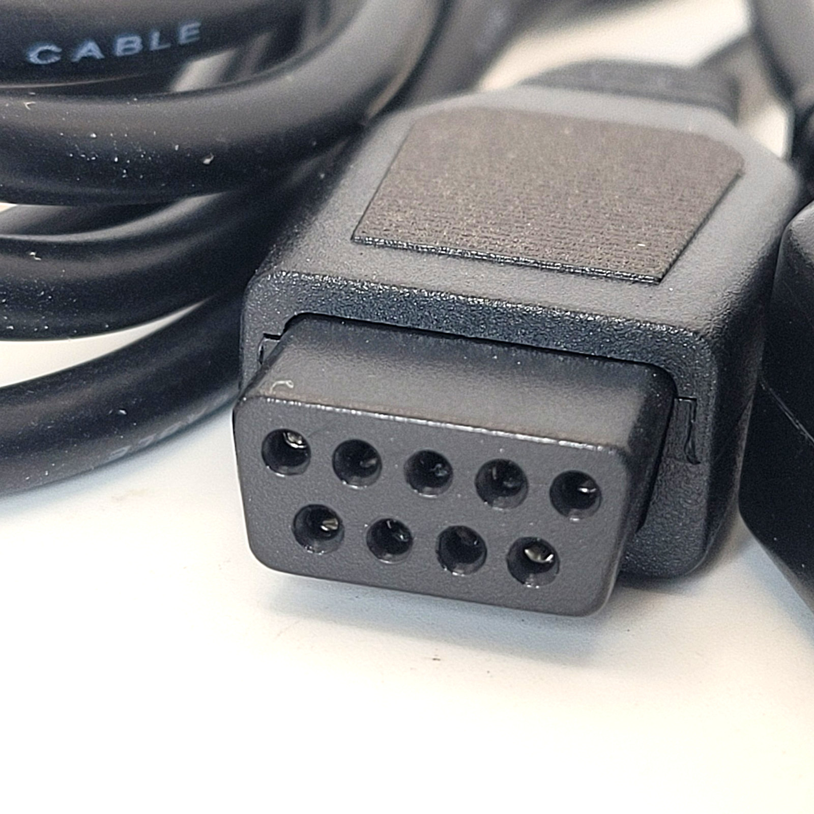 Atari 2600 / Sega Genesis Controller Extension Cable Cord (6 Feet) – Black