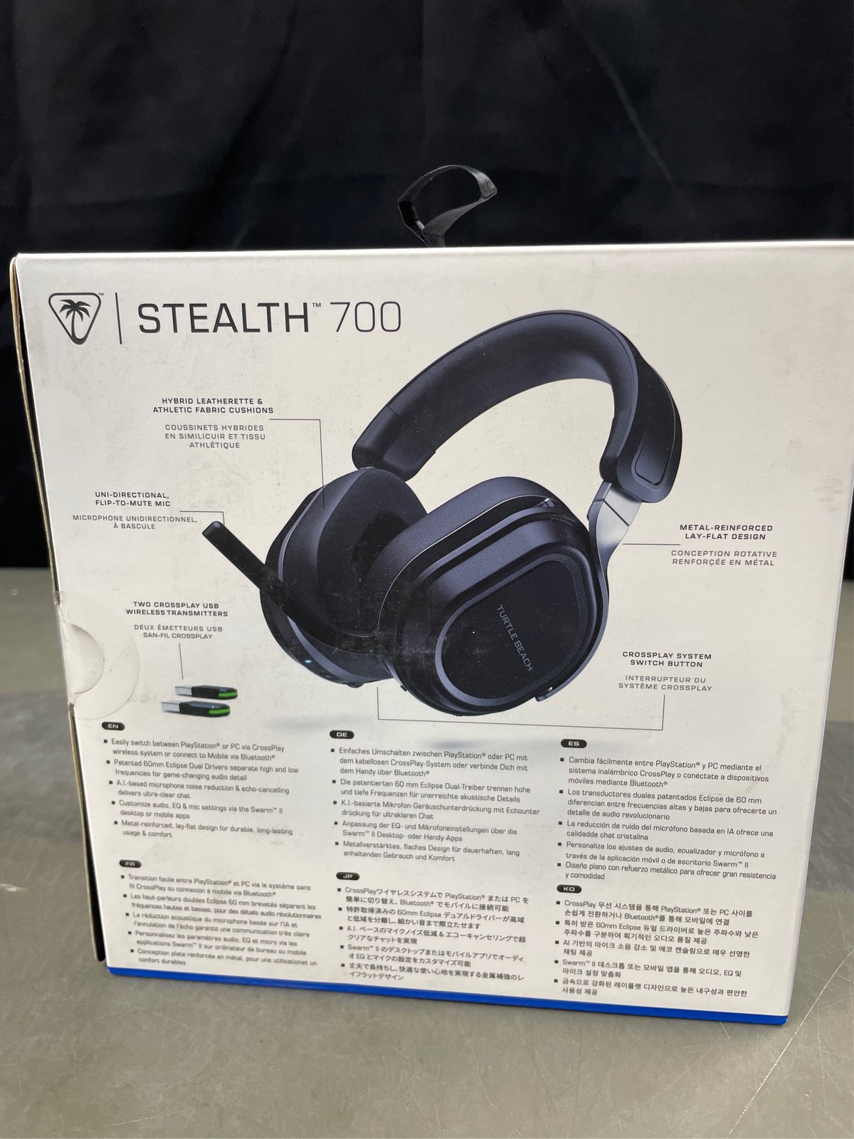 Turtle Beach Stealth 700 Gen 3 Gaming Headphones for PlayStation – Black 3