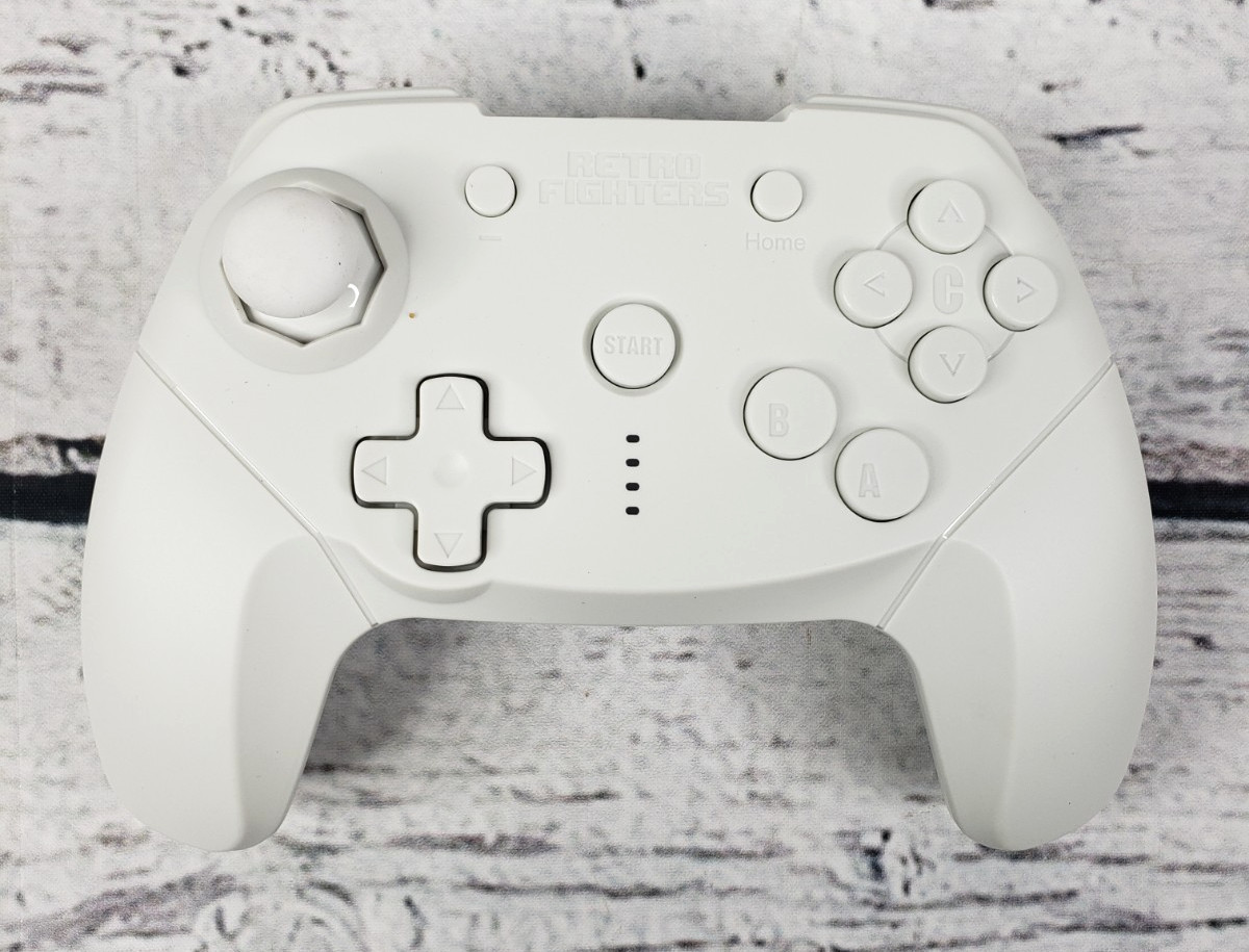 Retro Fighters Brawler64 Wireless Controller For Switch/PC – White