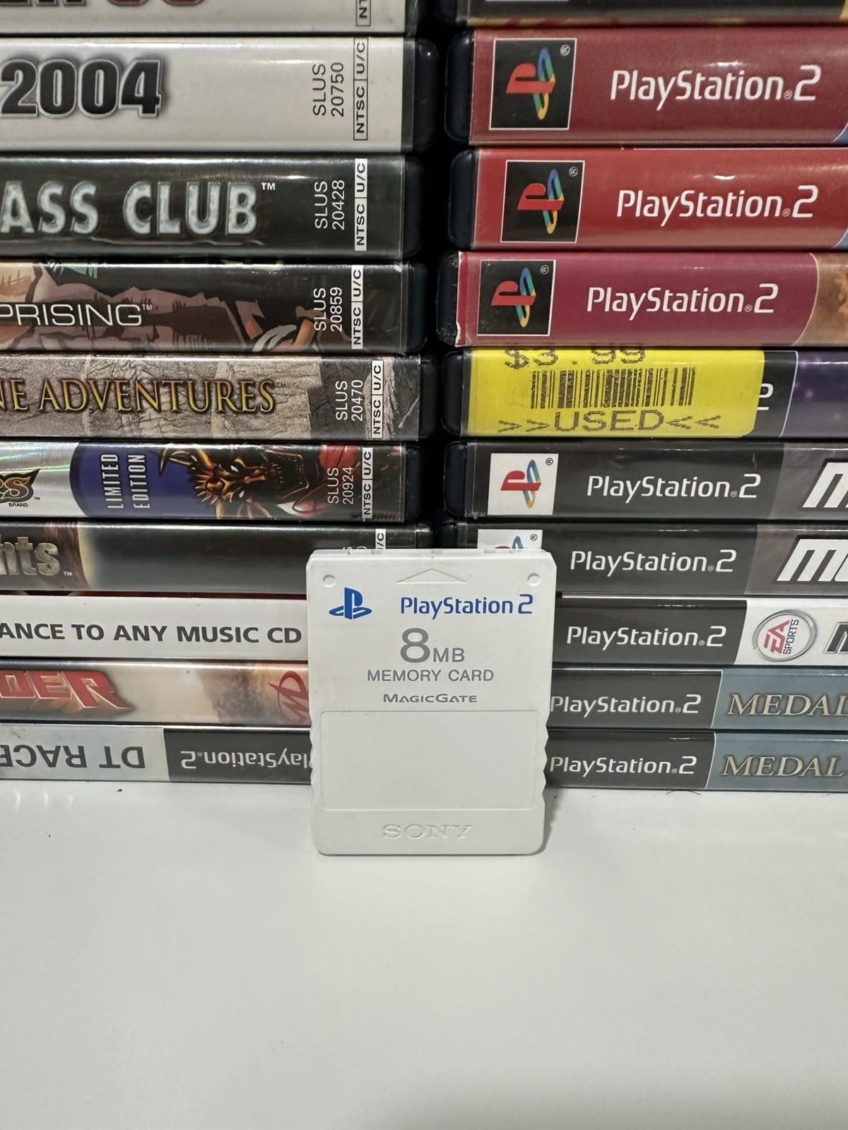Sony PlayStation 2 Memory Card PS2 Genuine Official MagicGate 8MB SCPH-10020