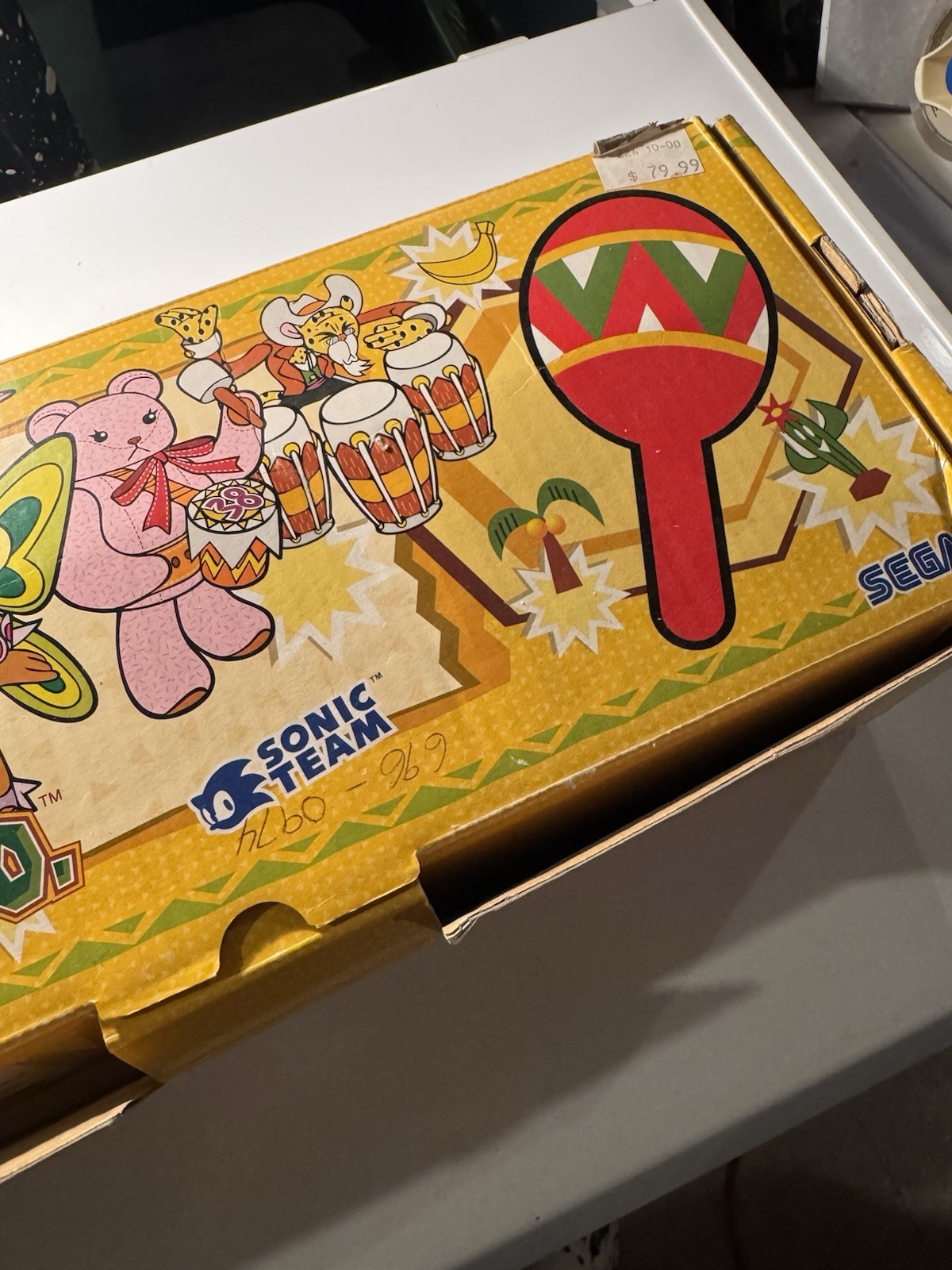 Sega Dreamcast Samba De Amigo Maracas Controller HKT-9700 Japan Rare Vintage CIB