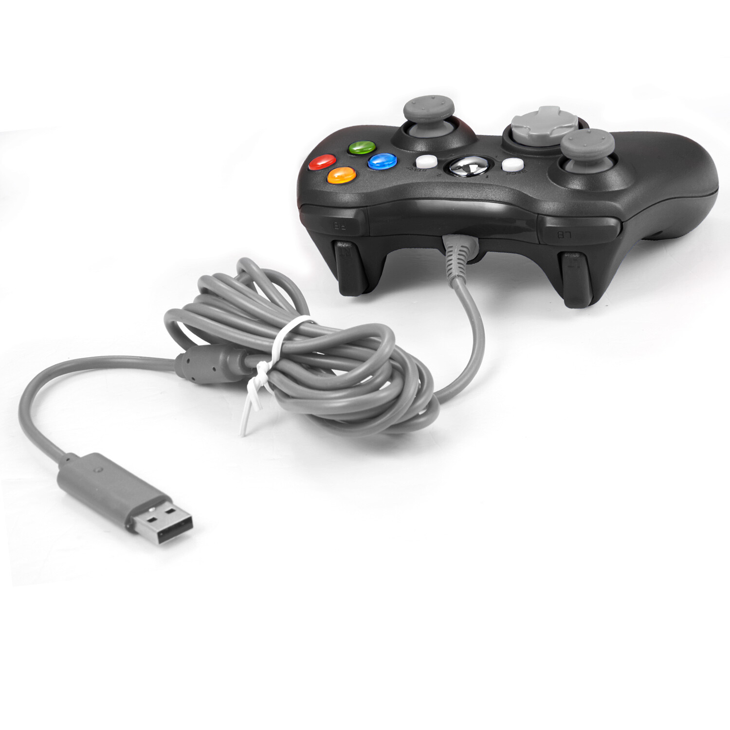 Wired Xbox 360 Gamepad Controller for Xbox 360/360 Slim/PC Windows 7 8 10 11 MAC