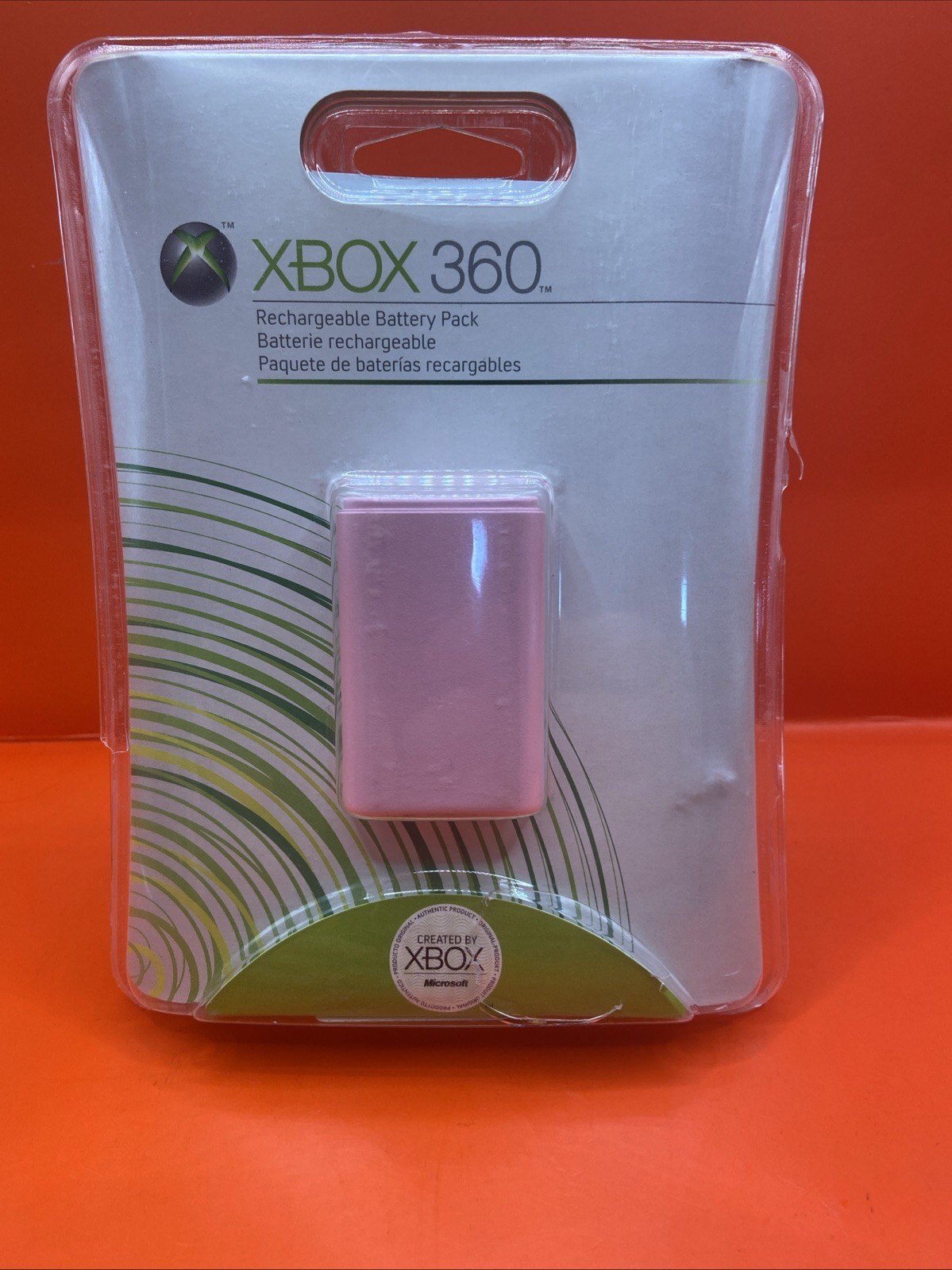 Microsoft Xbox 360 Rechargeable Battery Pack Package Damaged
