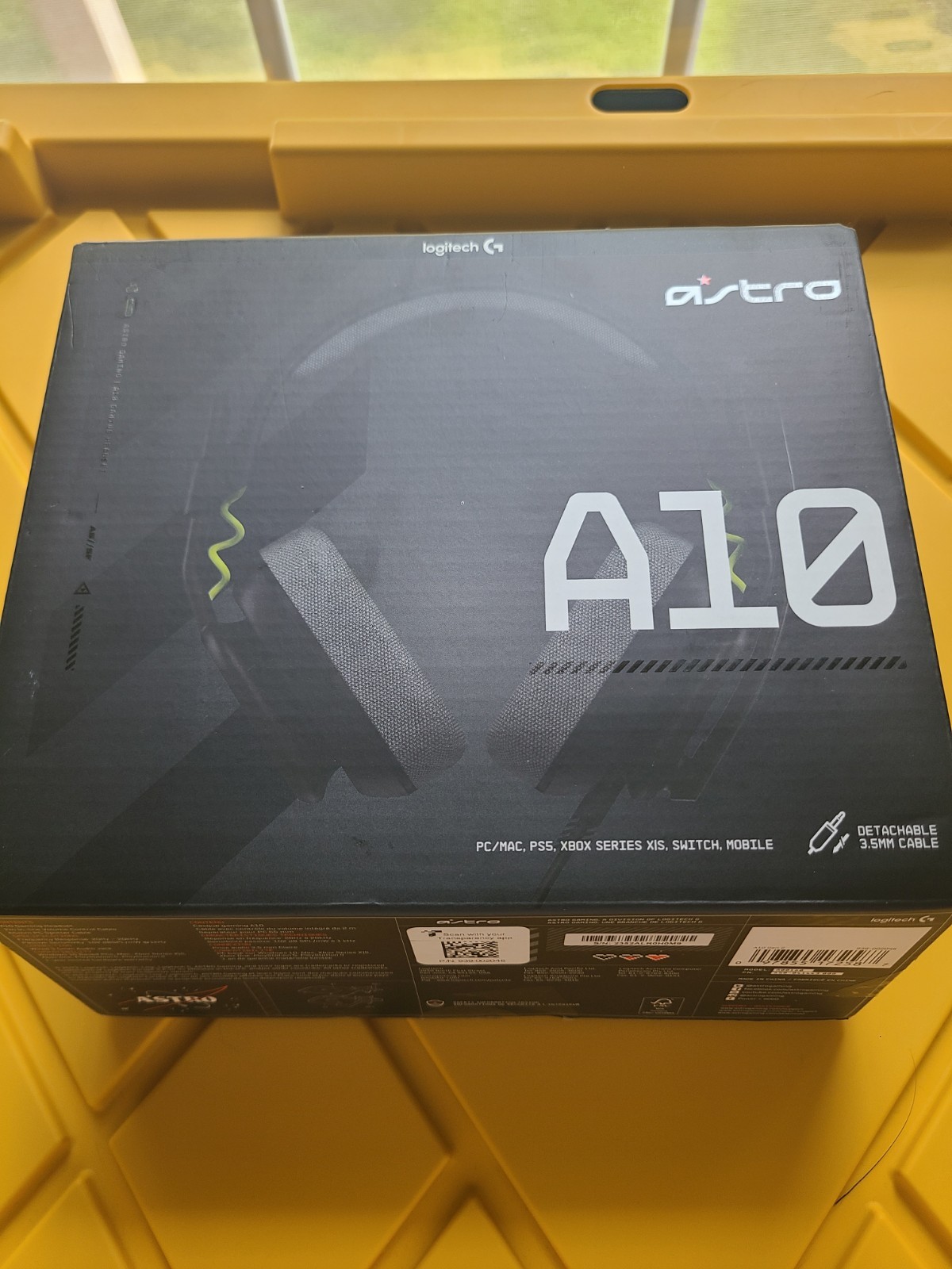 Astro A10 Gen 2 Wired Over-Ear Gaming Headset – Black