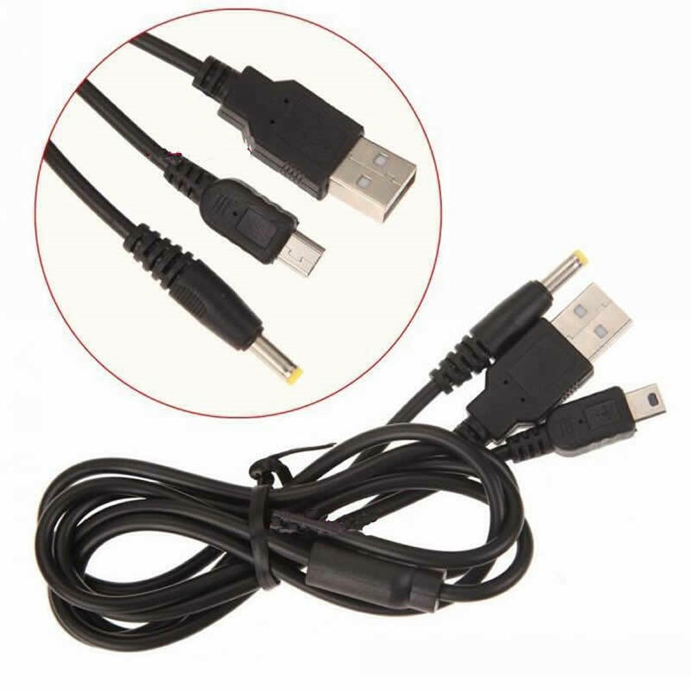 1.2m USB Data Cable Charger Cord Charging Line For PSP1000 PSP2000 PSP3000