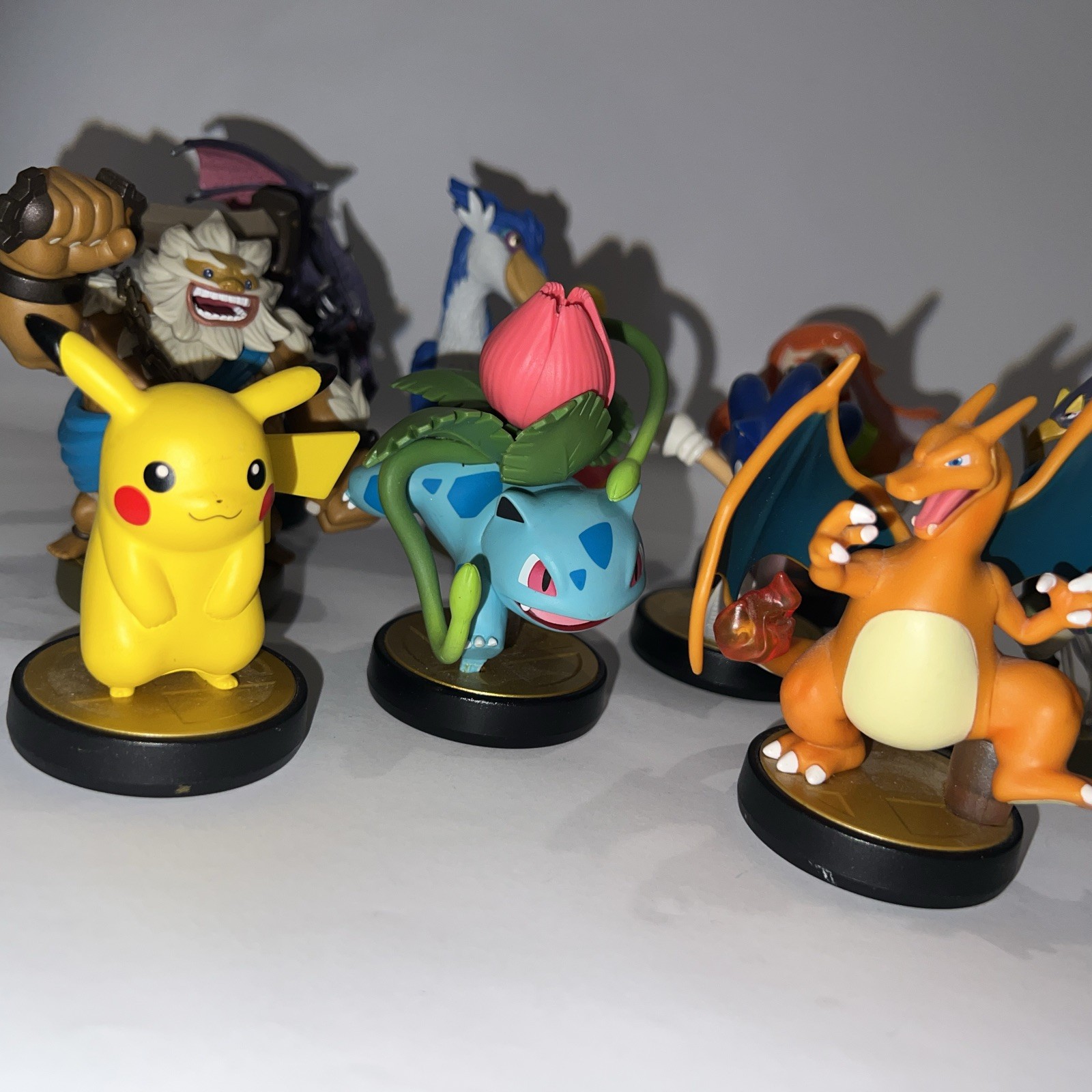 Super Smash Bros Lot Of 9 Amiibo Toy Figures Collection Nintendo Made In China