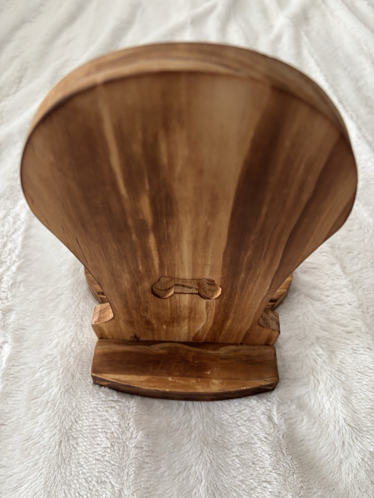 Wood Video Gamer Controller Holder 11 1/2 By 7 1/2 Inches
