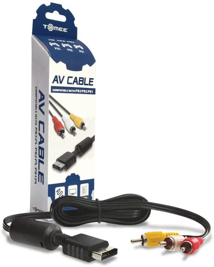 AV Cable – Playstation 1, 2, 3 – Brand New