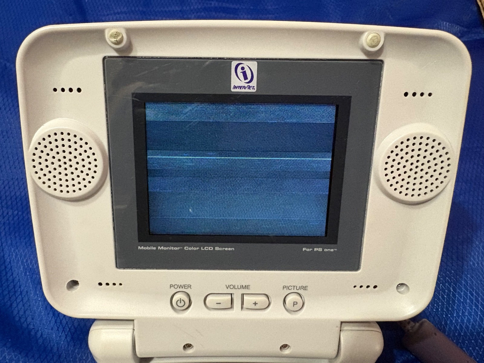 PlayStation 1 – InterAct Mobile Monitor for PS one – Tested, Needs REPAIR